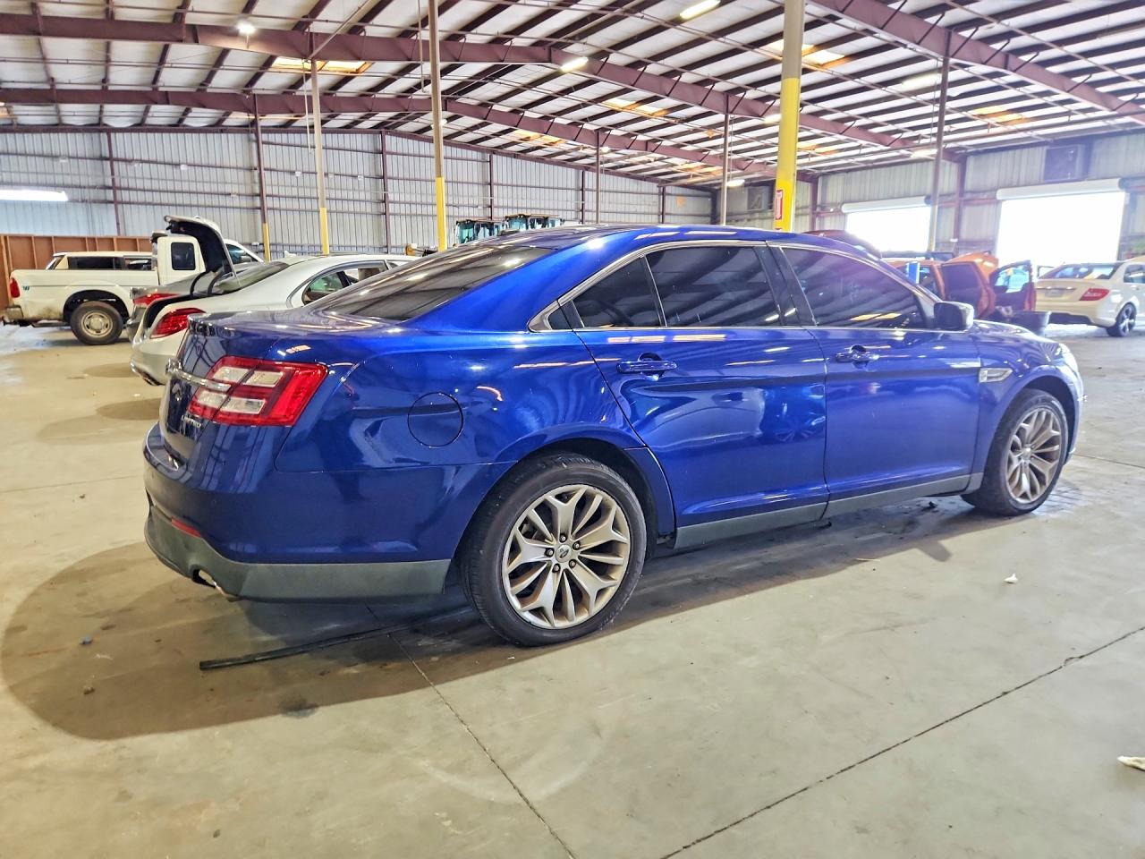 2013 Ford Taurus Limited Blue vin: 1FAHP2F83DG202454