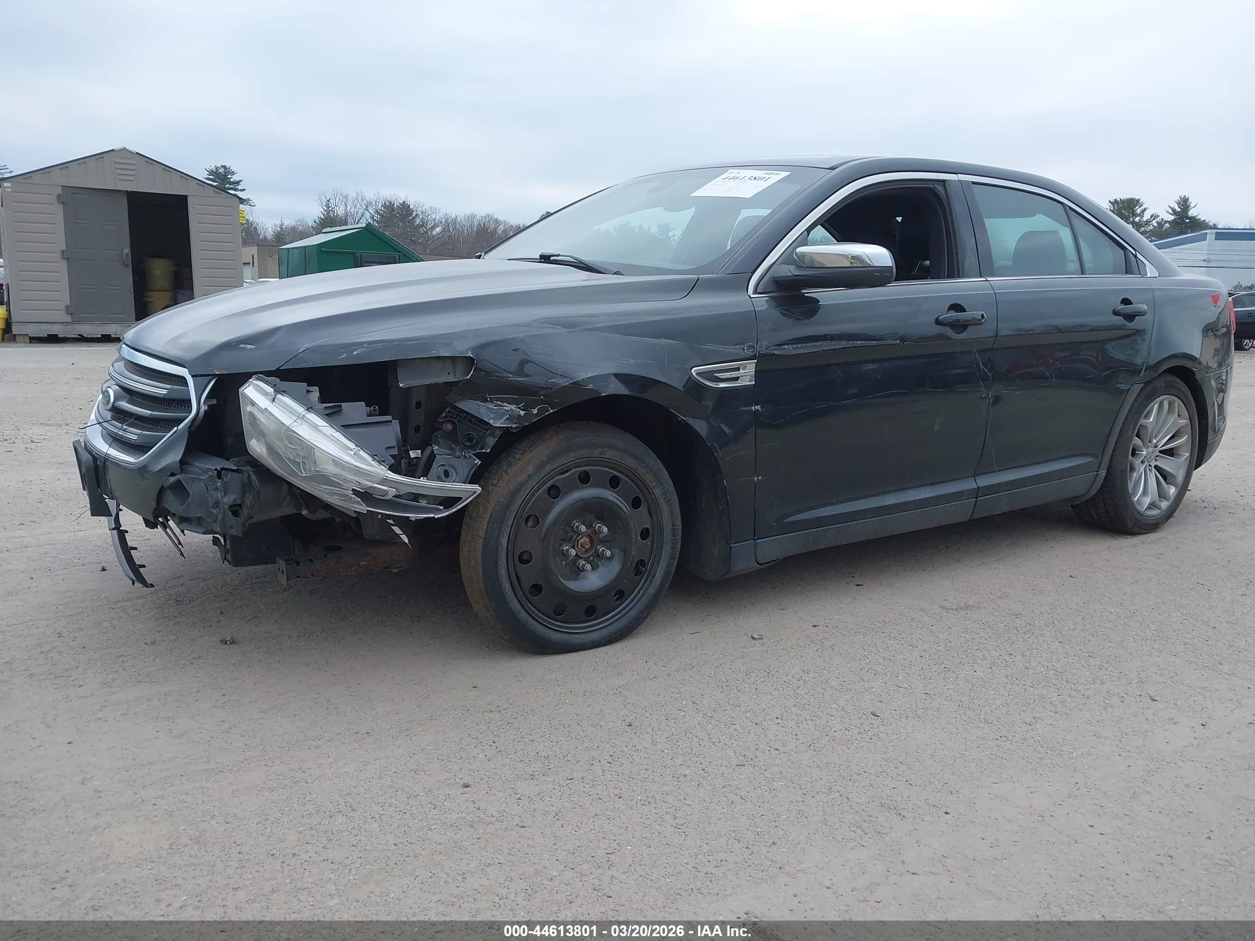 2013 Ford Taurus Limited Black vin: 1FAHP2F83DG232845