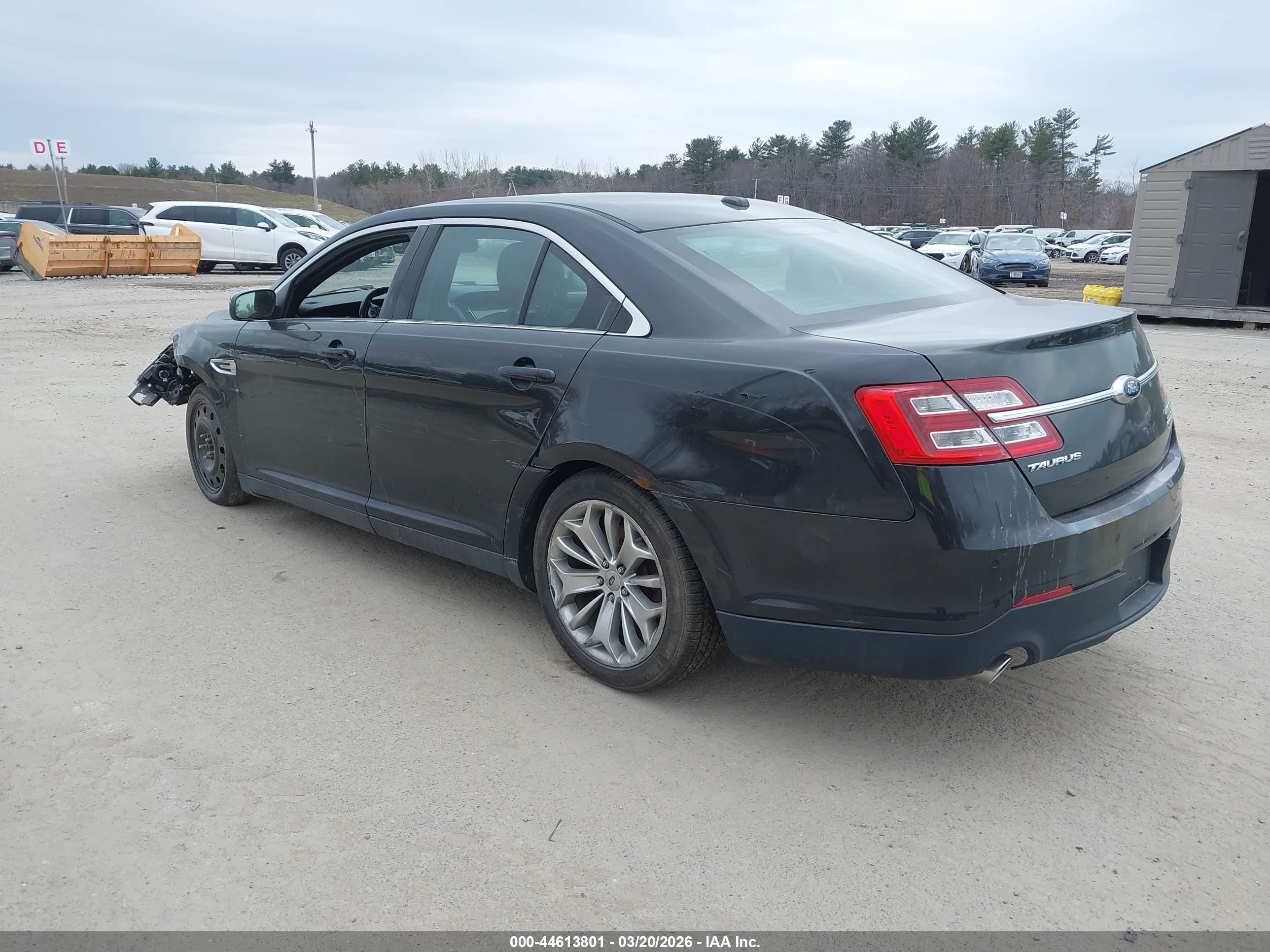 2013 Ford Taurus Limited Black vin: 1FAHP2F83DG232845