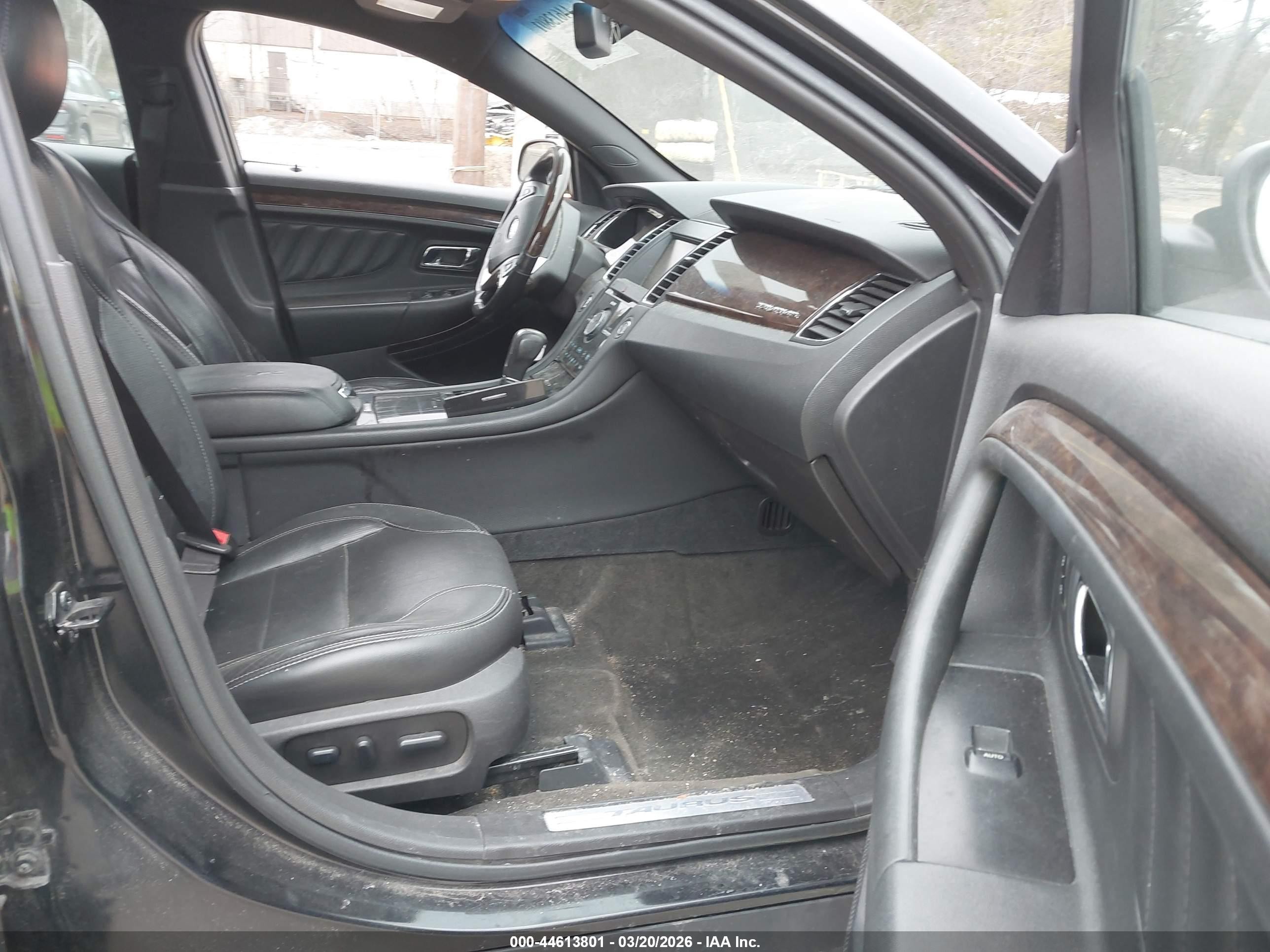 2013 Ford Taurus Limited Black vin: 1FAHP2F83DG232845