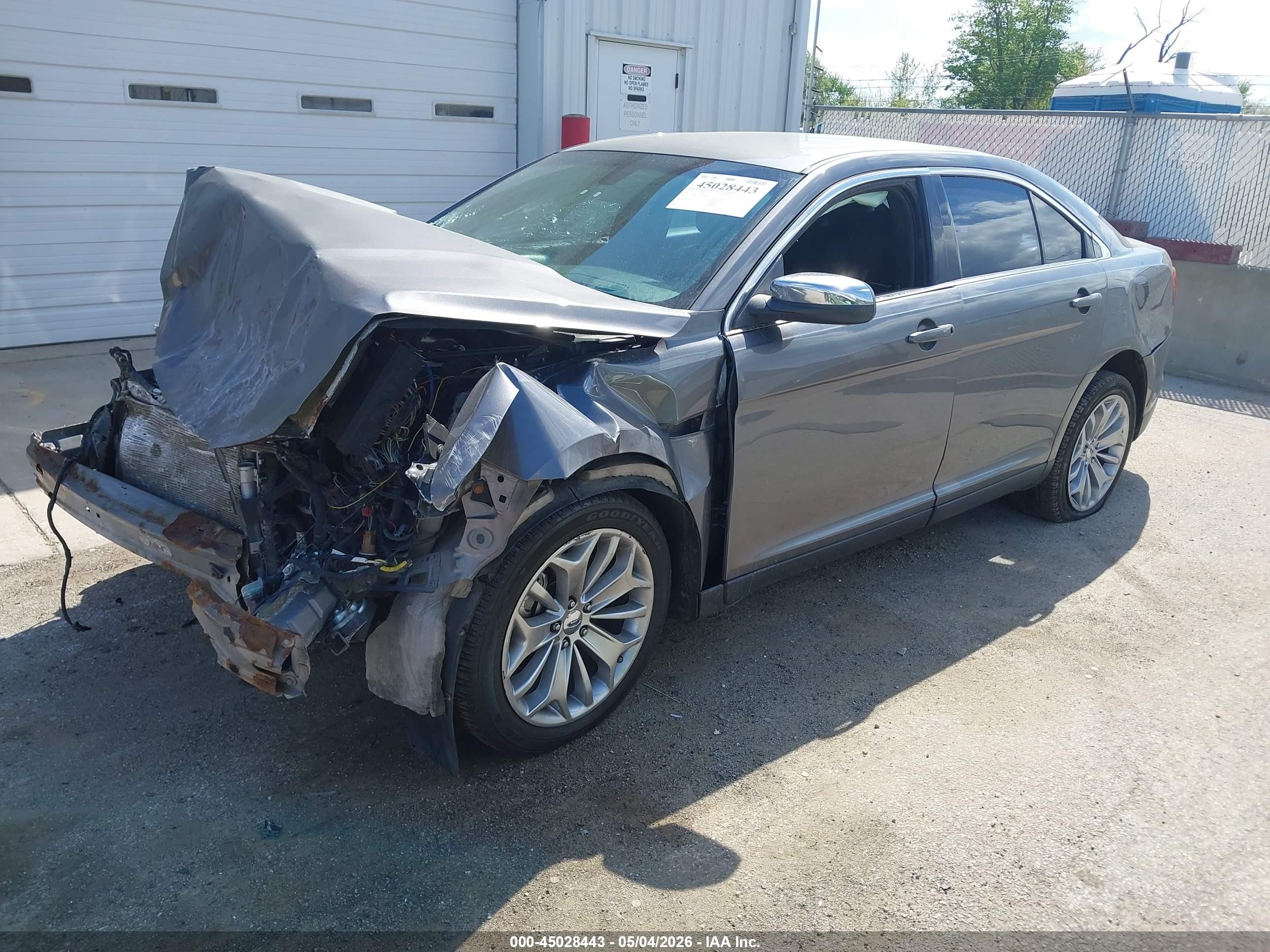 2014 Ford Taurus Limited Gray vin: 1FAHP2F83EG115459