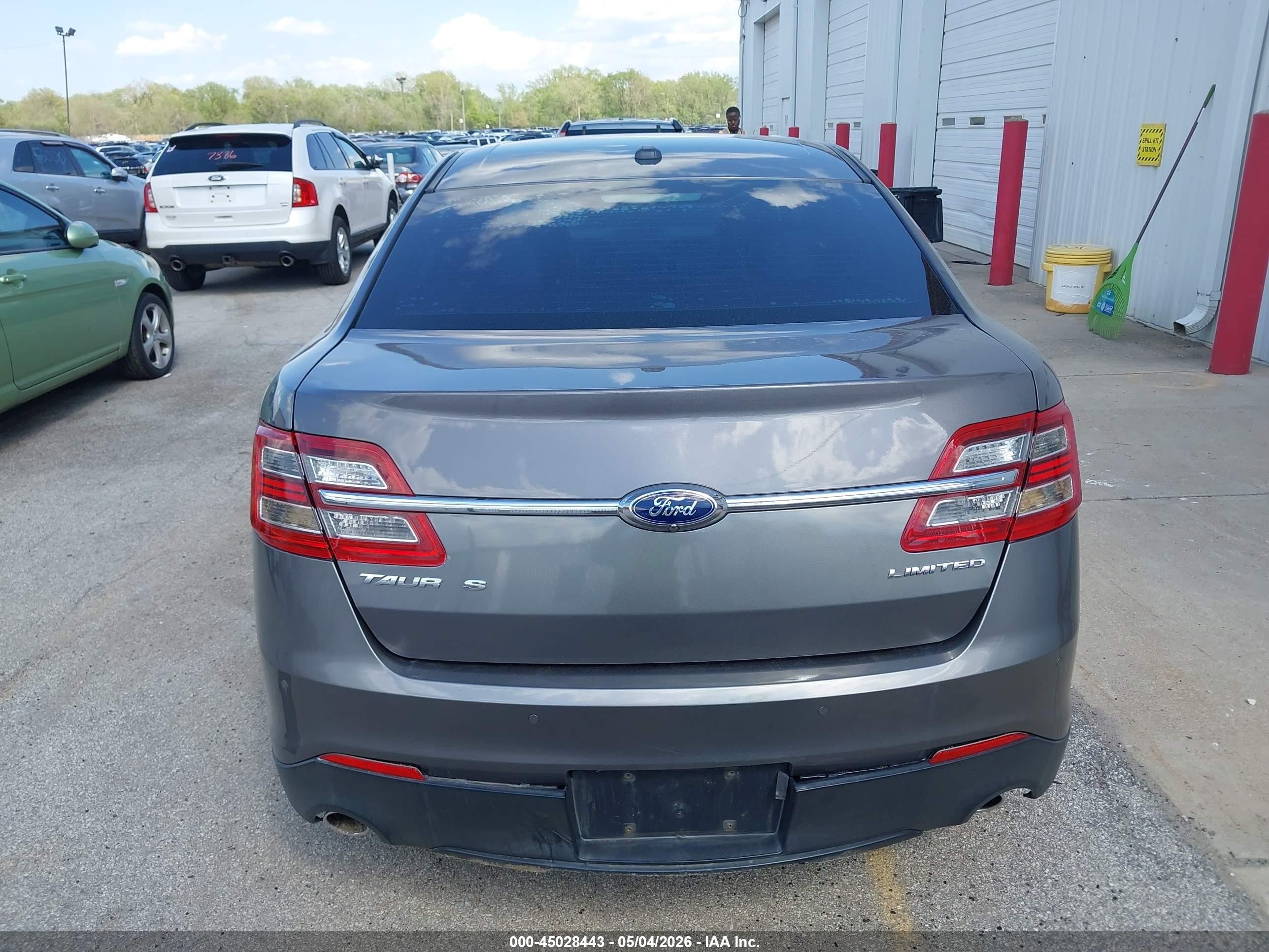 2014 Ford Taurus Limited Gray vin: 1FAHP2F83EG115459