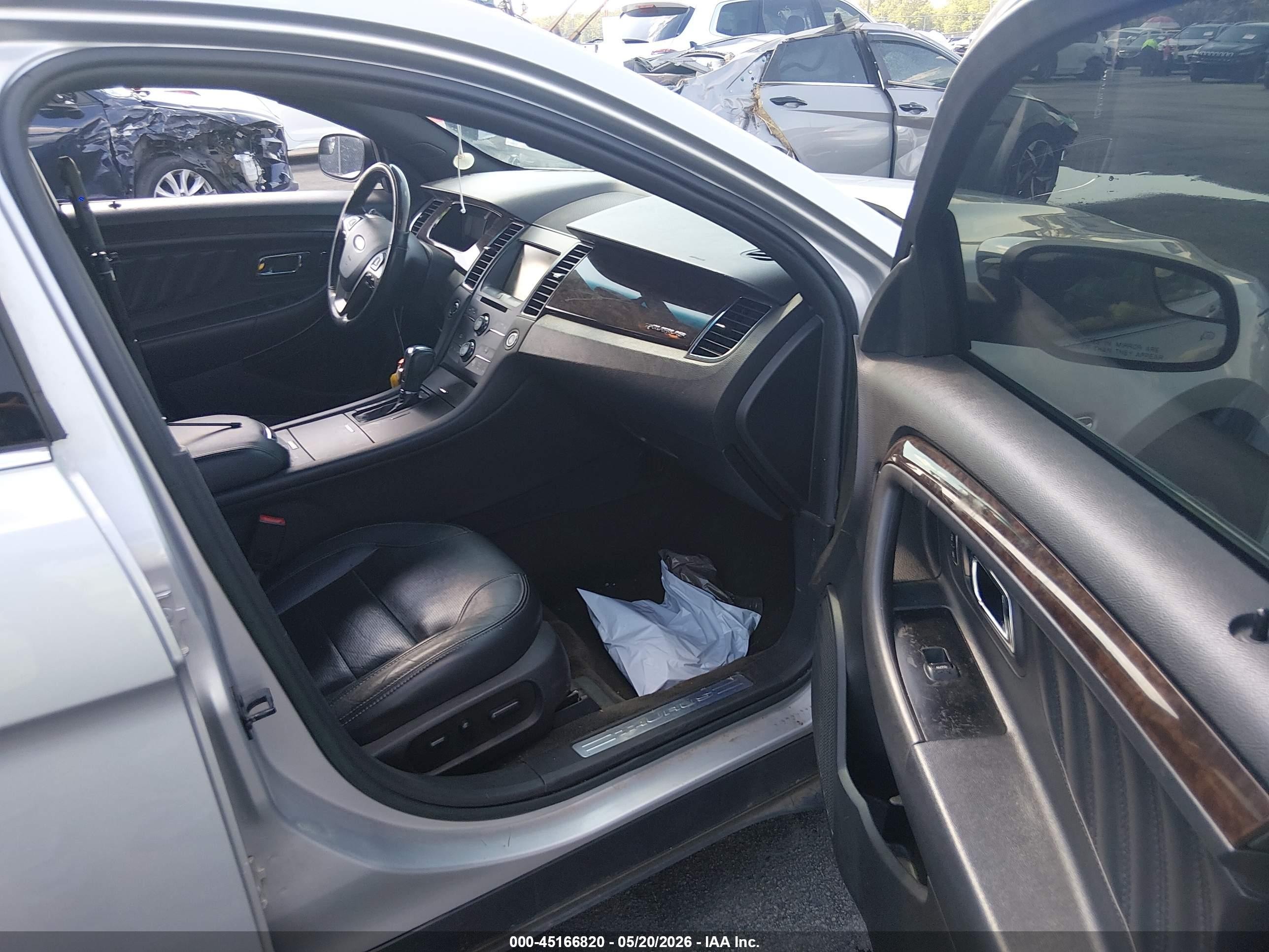 2014 Ford Taurus Limited Silver vin: 1FAHP2F83EG163513