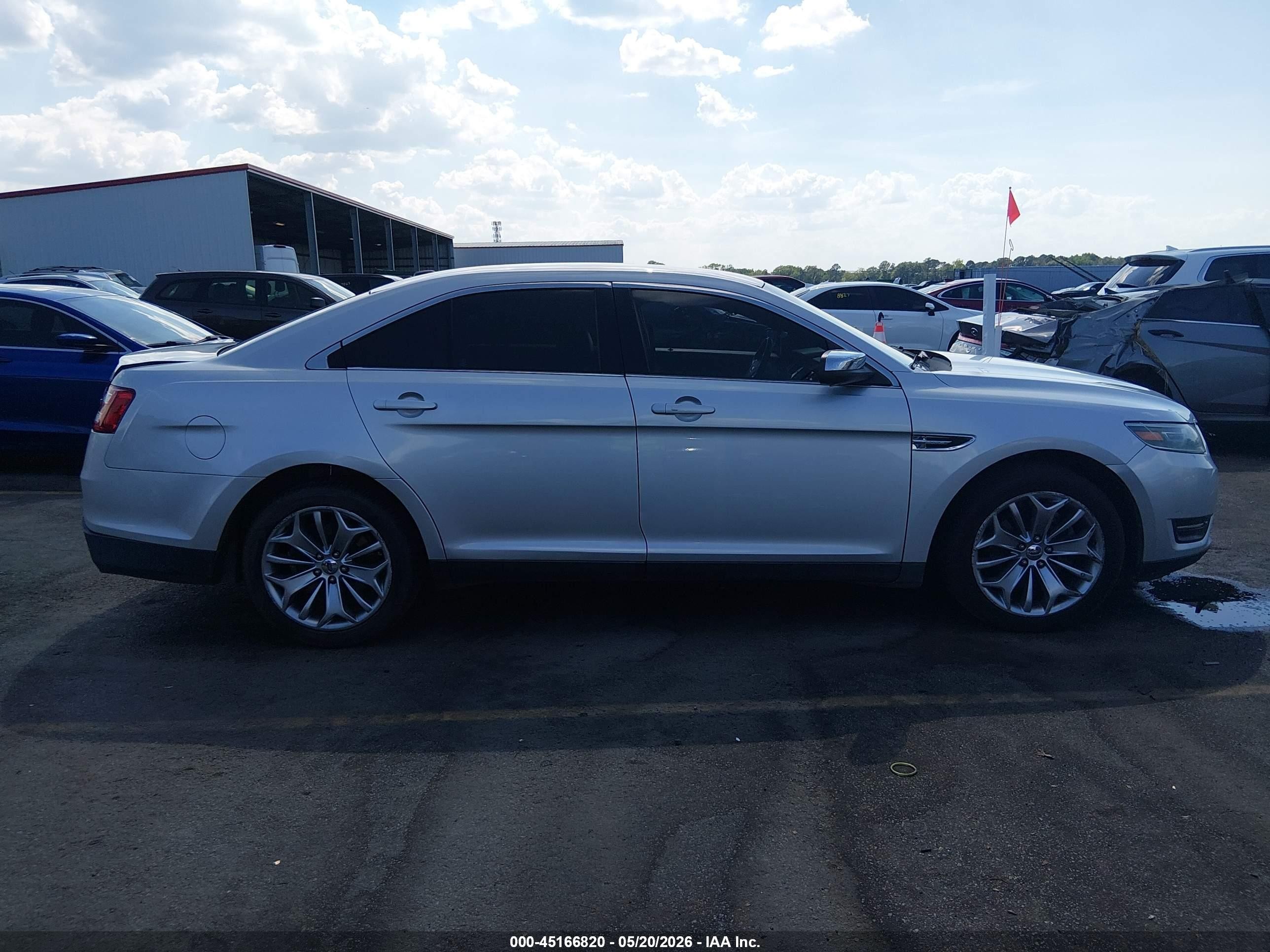 2014 Ford Taurus Limited Silver vin: 1FAHP2F83EG163513