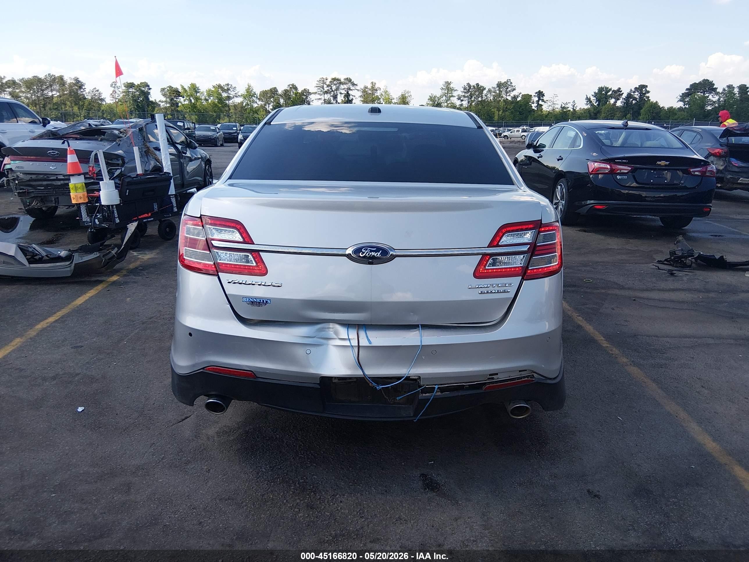 2014 Ford Taurus Limited Silver vin: 1FAHP2F83EG163513