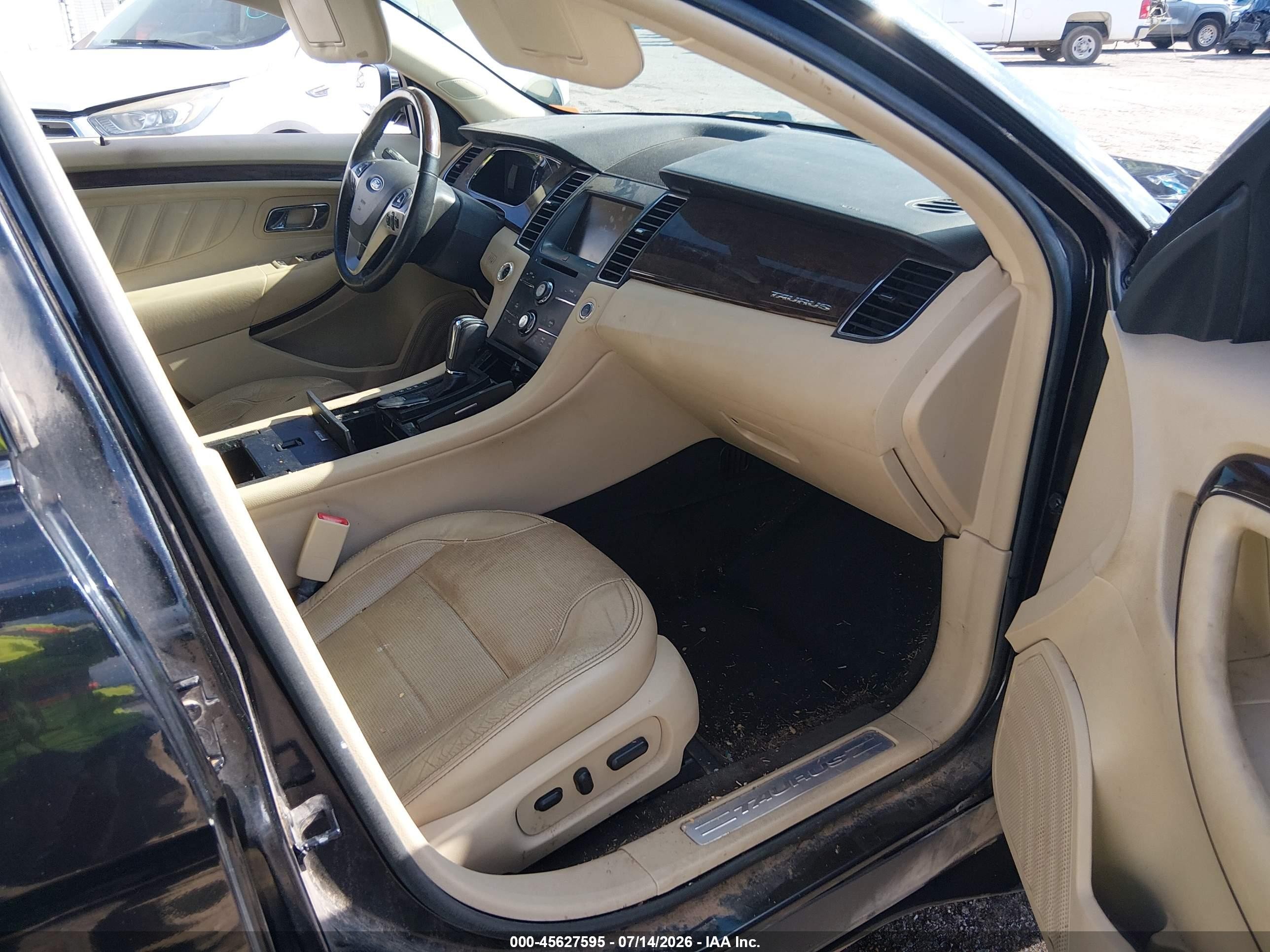 2014 Ford Taurus Limited Black vin: 1FAHP2F83EG178125