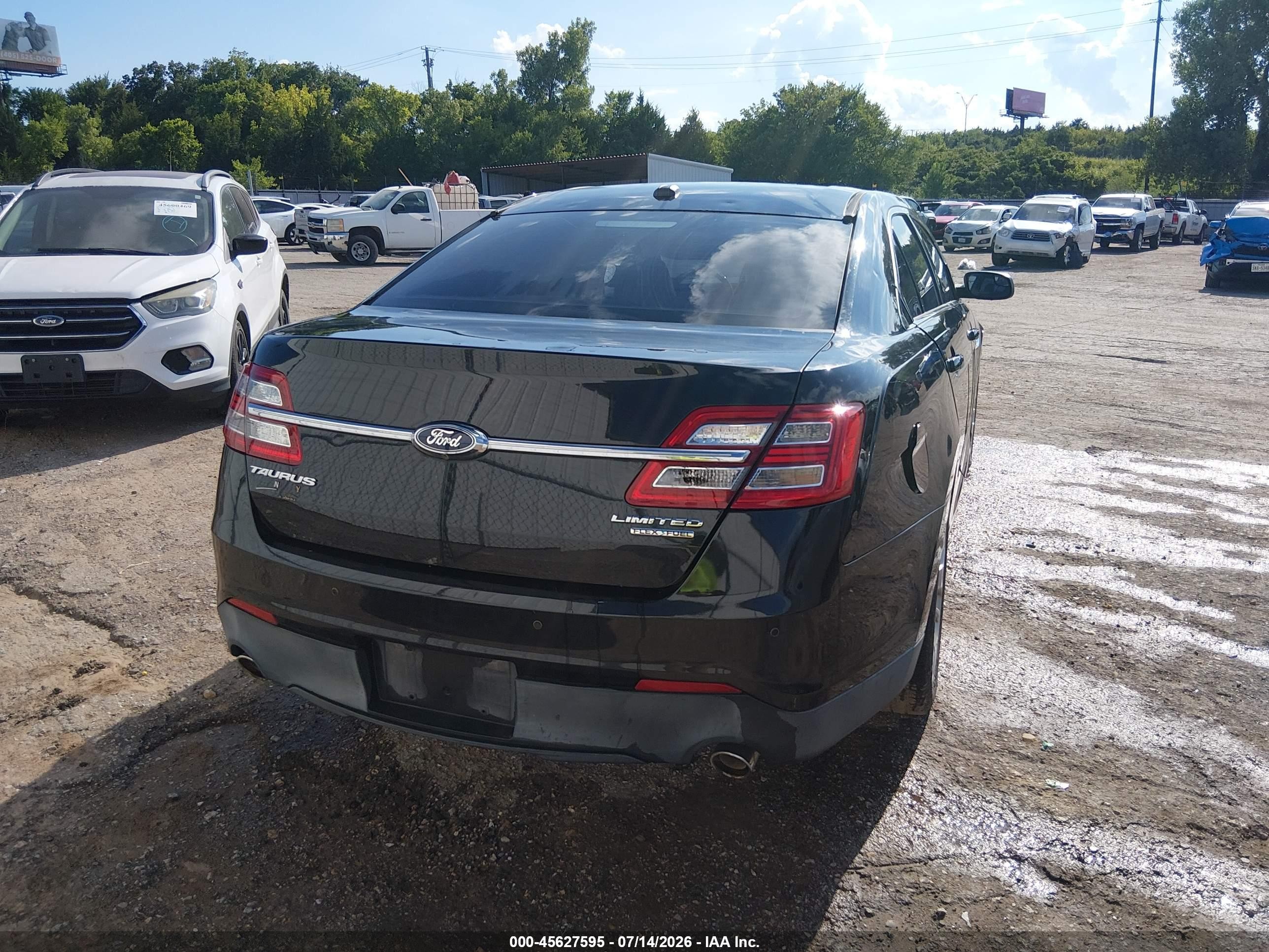 2014 Ford Taurus Limited Black vin: 1FAHP2F83EG178125