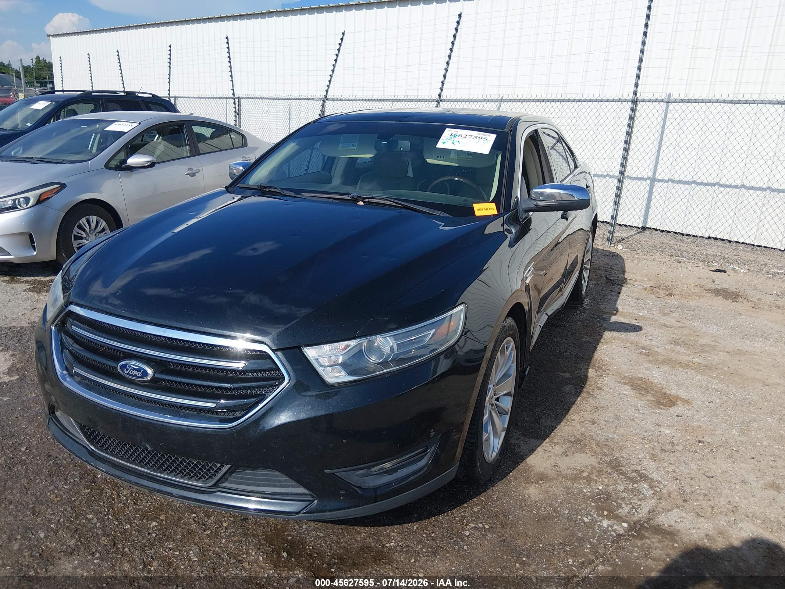 2014 Ford Taurus Limited Black vin: 1FAHP2F83EG178125