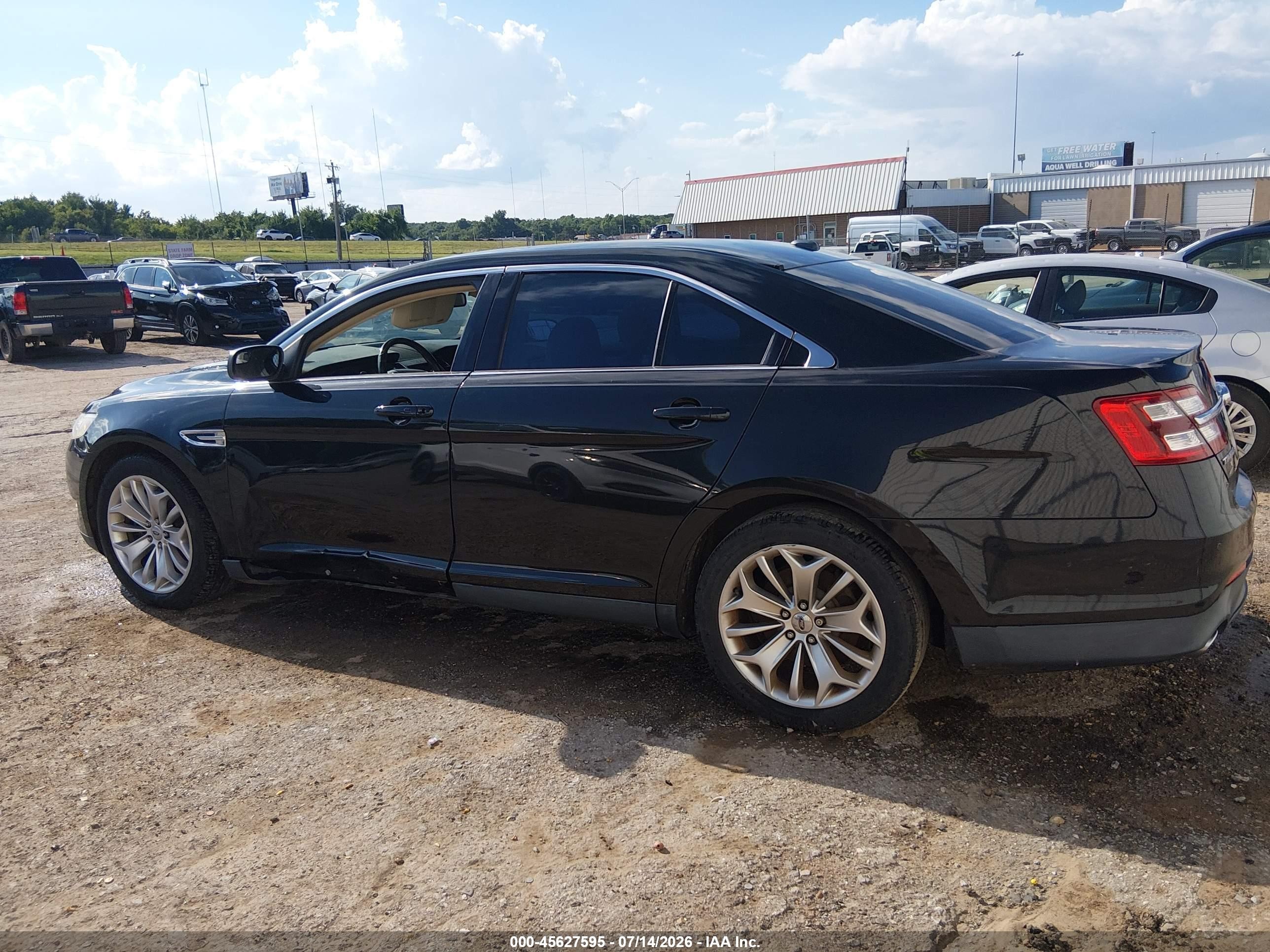 2014 Ford Taurus Limited Black vin: 1FAHP2F83EG178125
