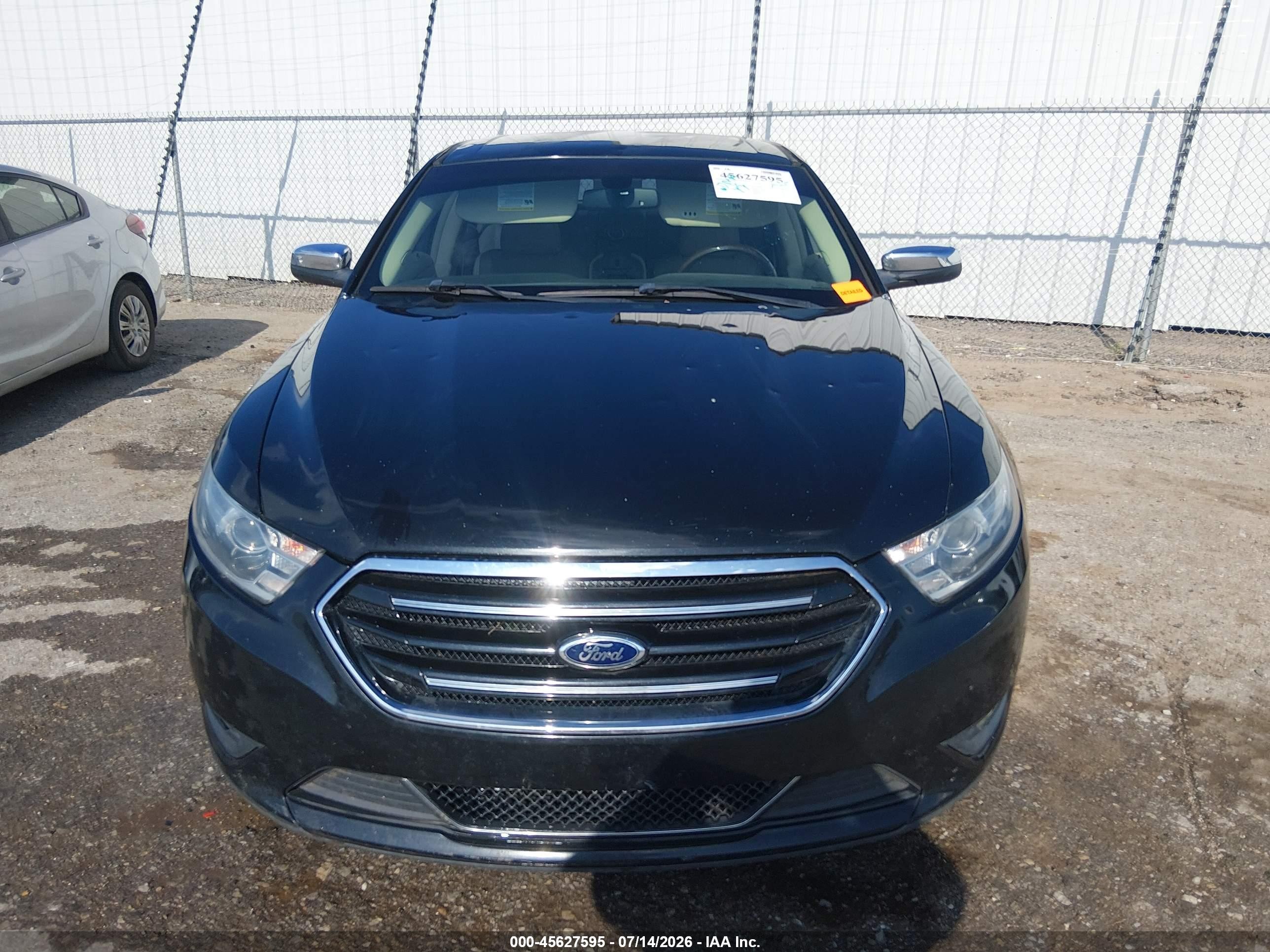 2014 Ford Taurus Limited Black vin: 1FAHP2F83EG178125