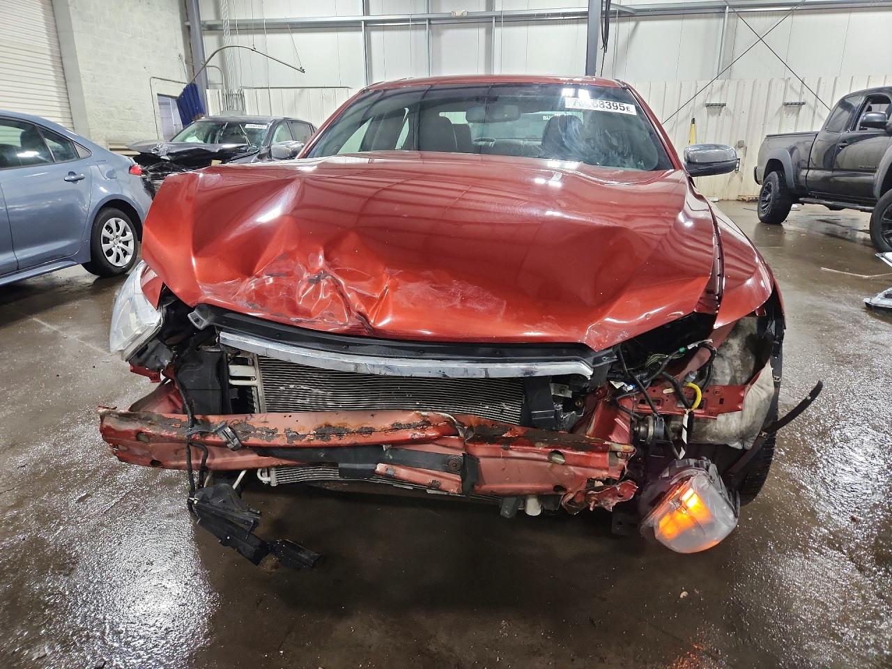 2014 Ford Taurus Limited Orange vin: 1FAHP2F83EG183289
