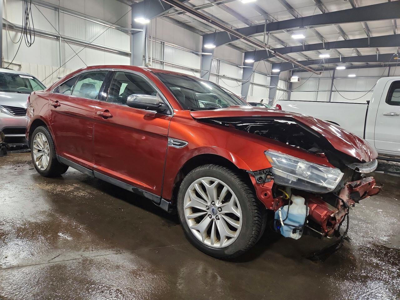 2014 Ford Taurus Limited Orange vin: 1FAHP2F83EG183289