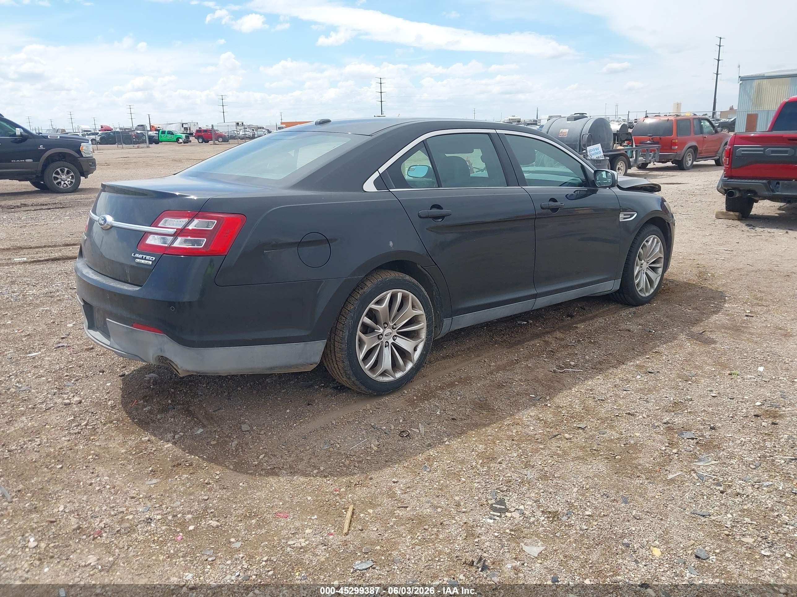 2015 Ford Taurus Limited Black vin: 1FAHP2F83FG105936