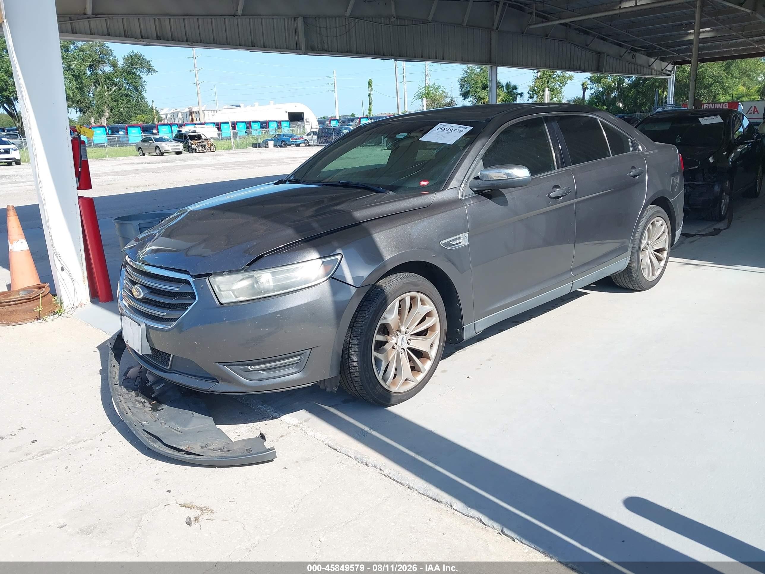 2015 Ford Taurus Limited Gray vin: 1FAHP2F83FG106245