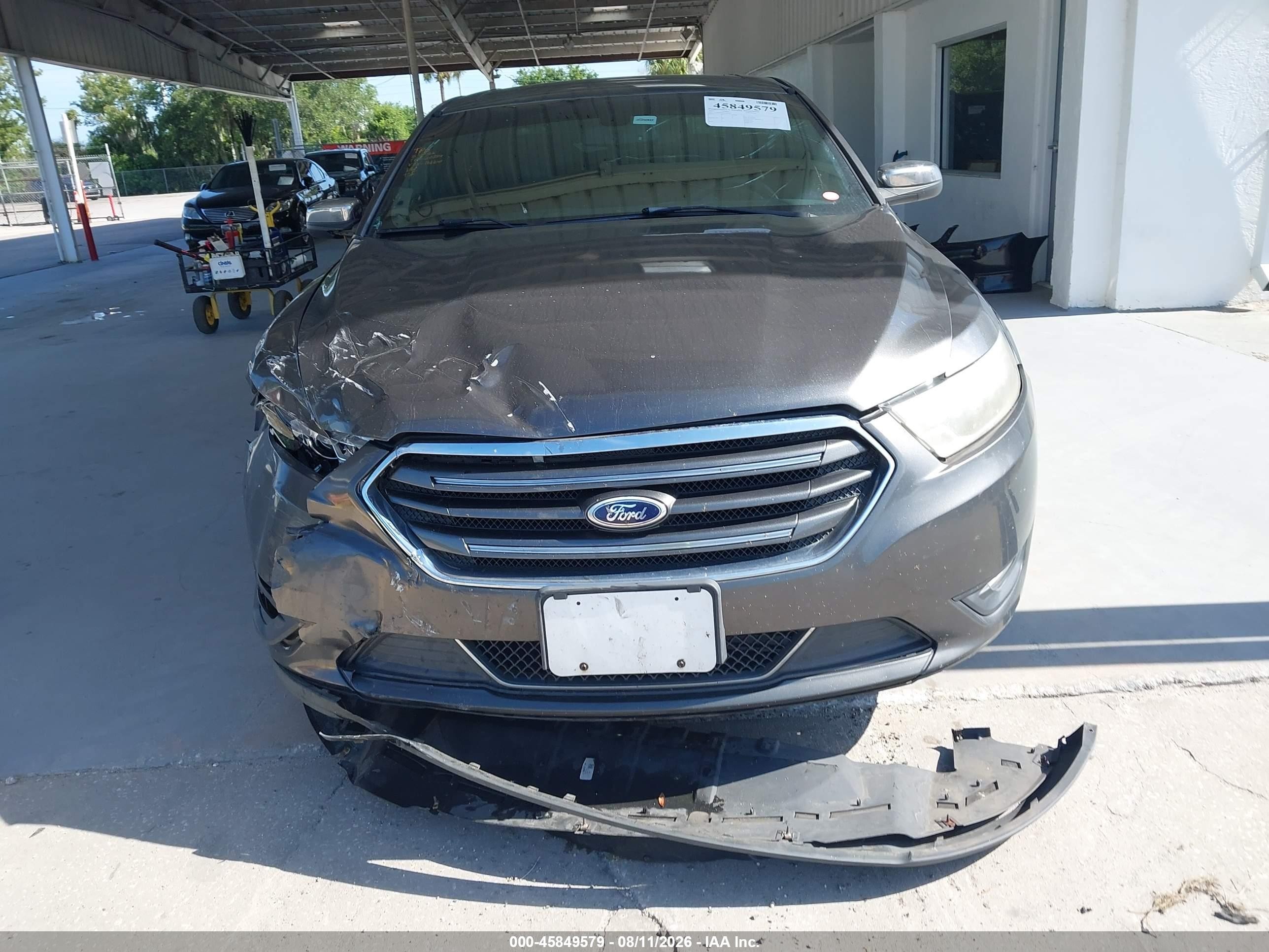 2015 Ford Taurus Limited Gray vin: 1FAHP2F83FG106245