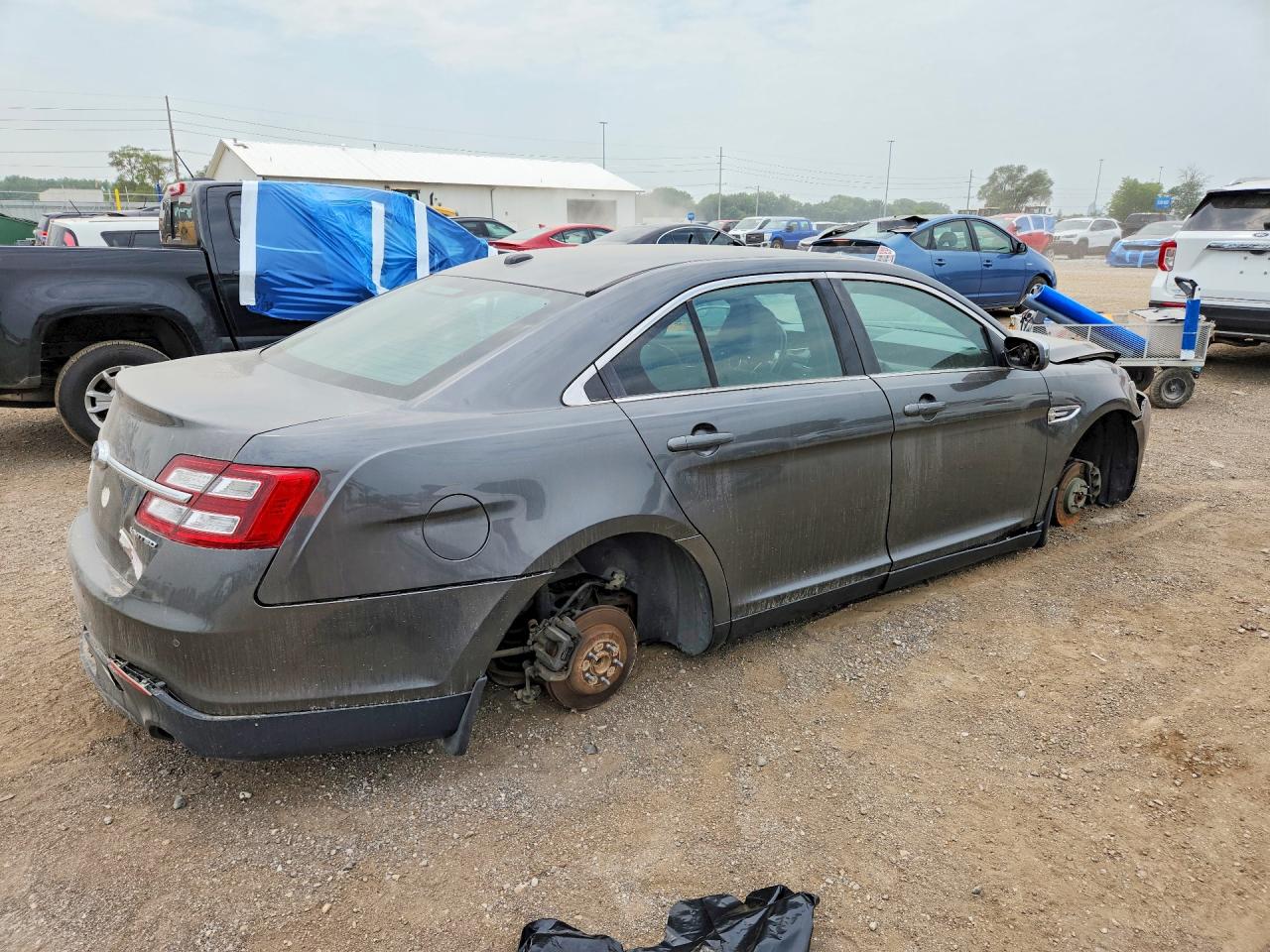 2015 Ford Taurus Limited Серый vin: 1FAHP2F83FG152223