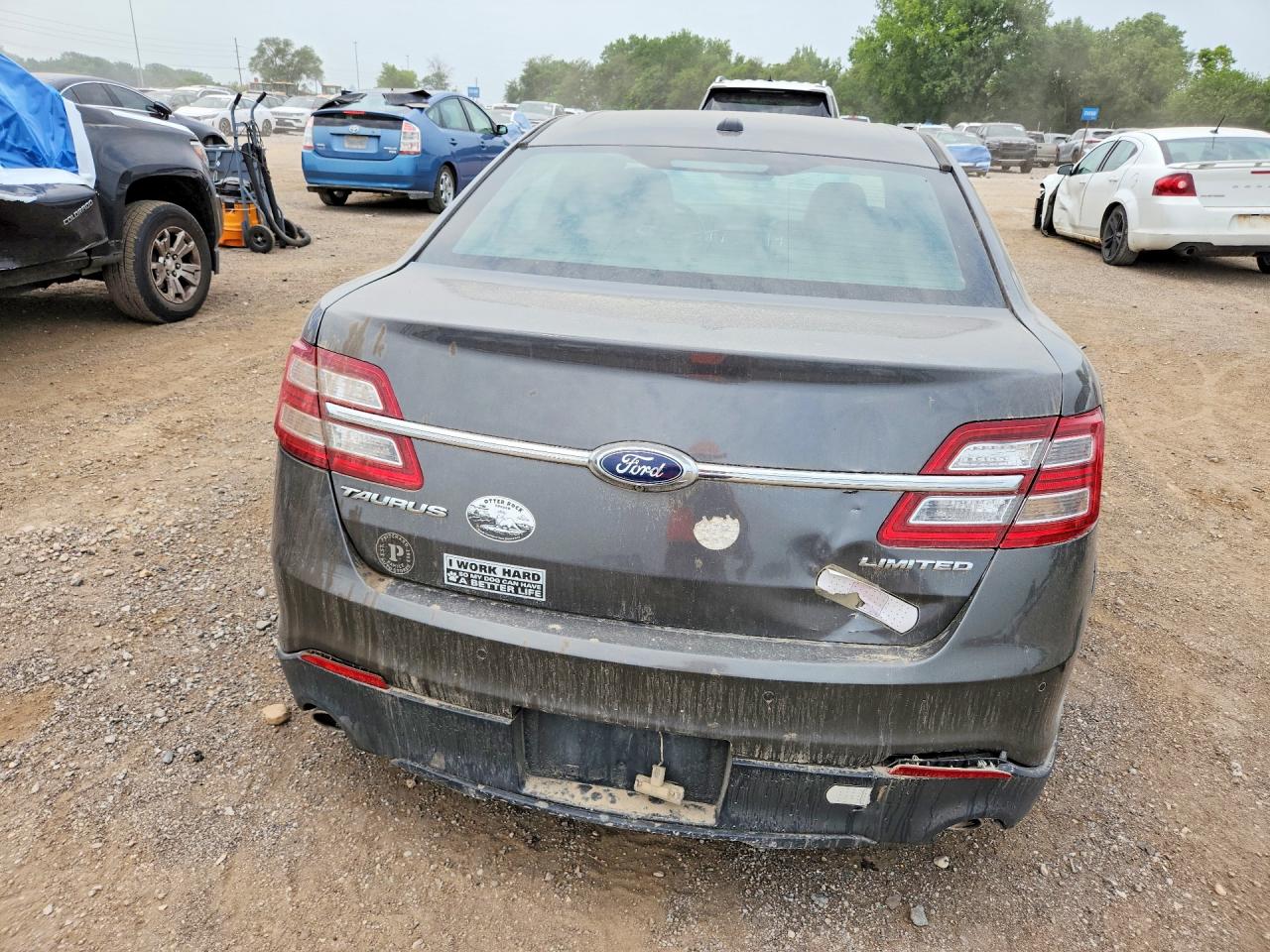 2015 Ford Taurus Limited Серый vin: 1FAHP2F83FG152223