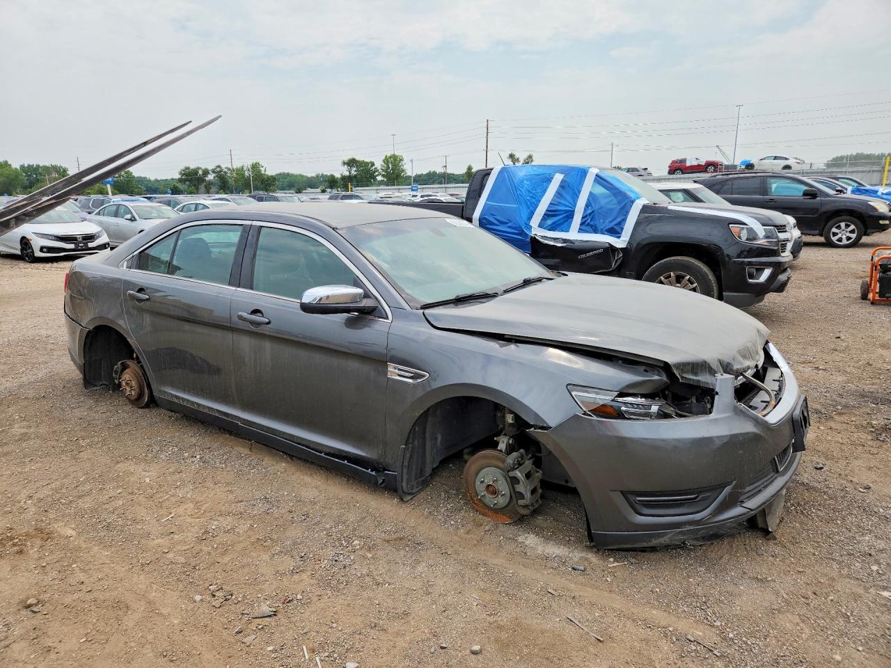 2015 Ford Taurus Limited Серый vin: 1FAHP2F83FG152223