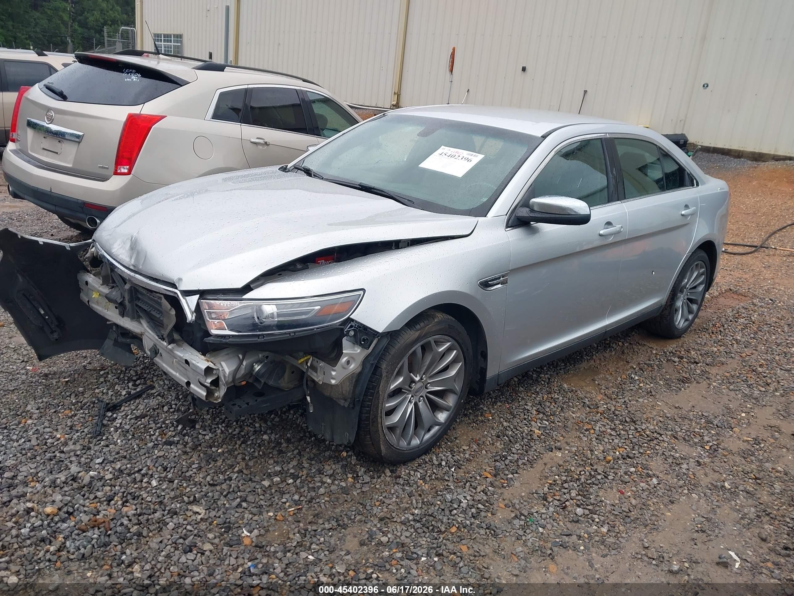 2015 Ford Taurus Limited Silver vin: 1FAHP2F83FG168762