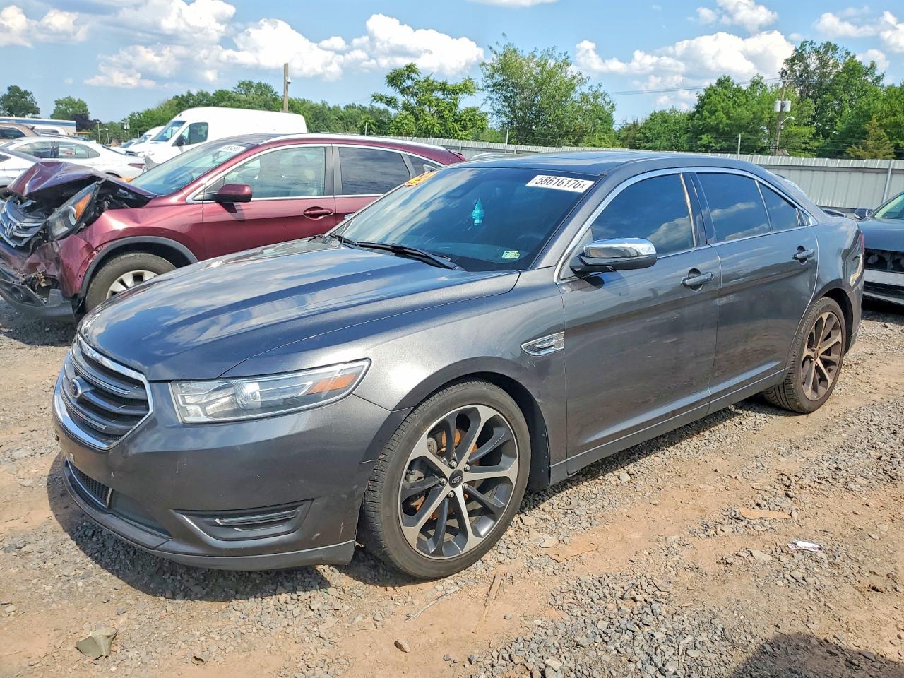 2015 Ford Taurus Limited Gray vin: 1FAHP2F83FG174402