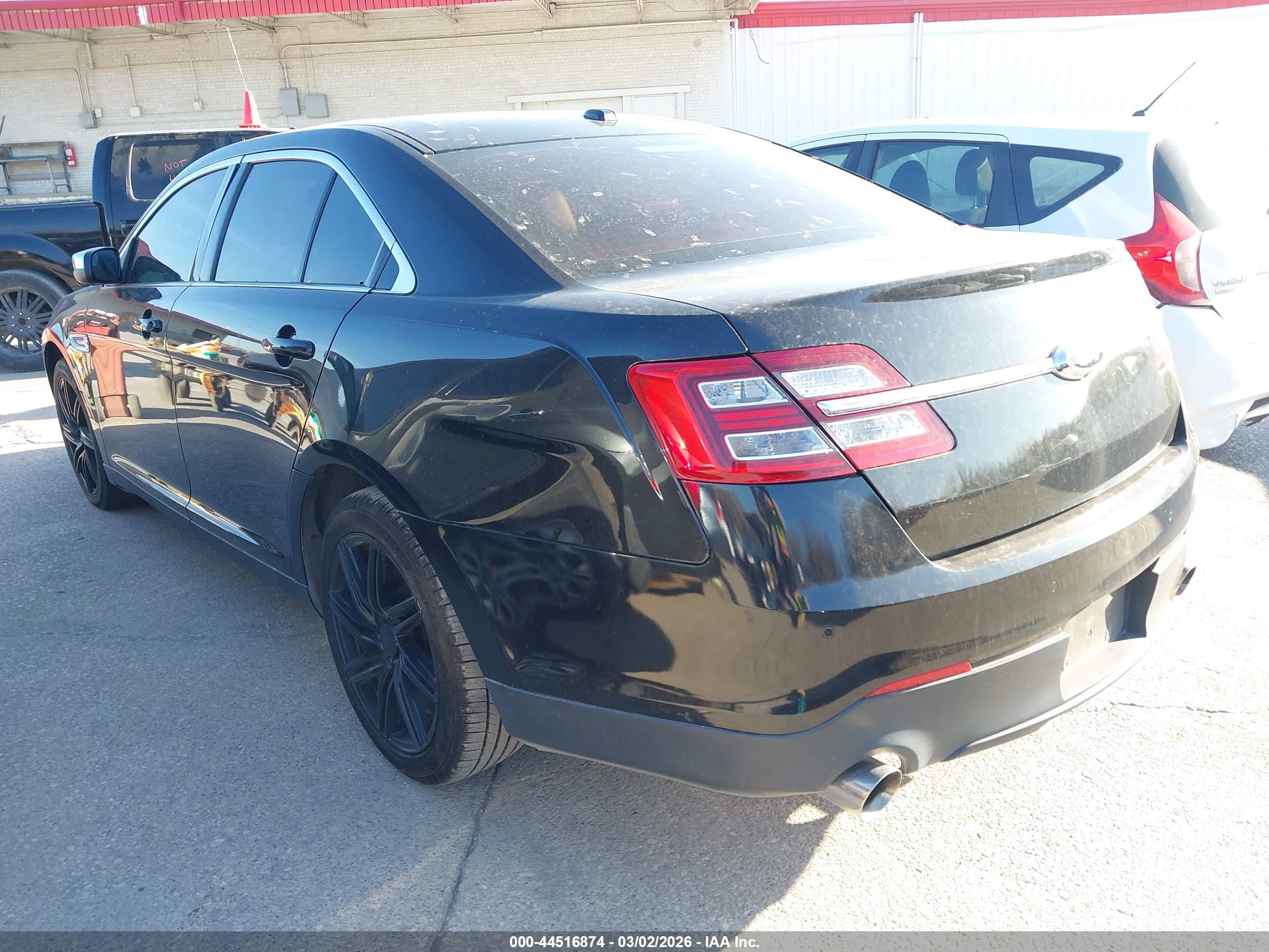 2013 Ford Taurus Limited Black vin: 1FAHP2F84DG110088