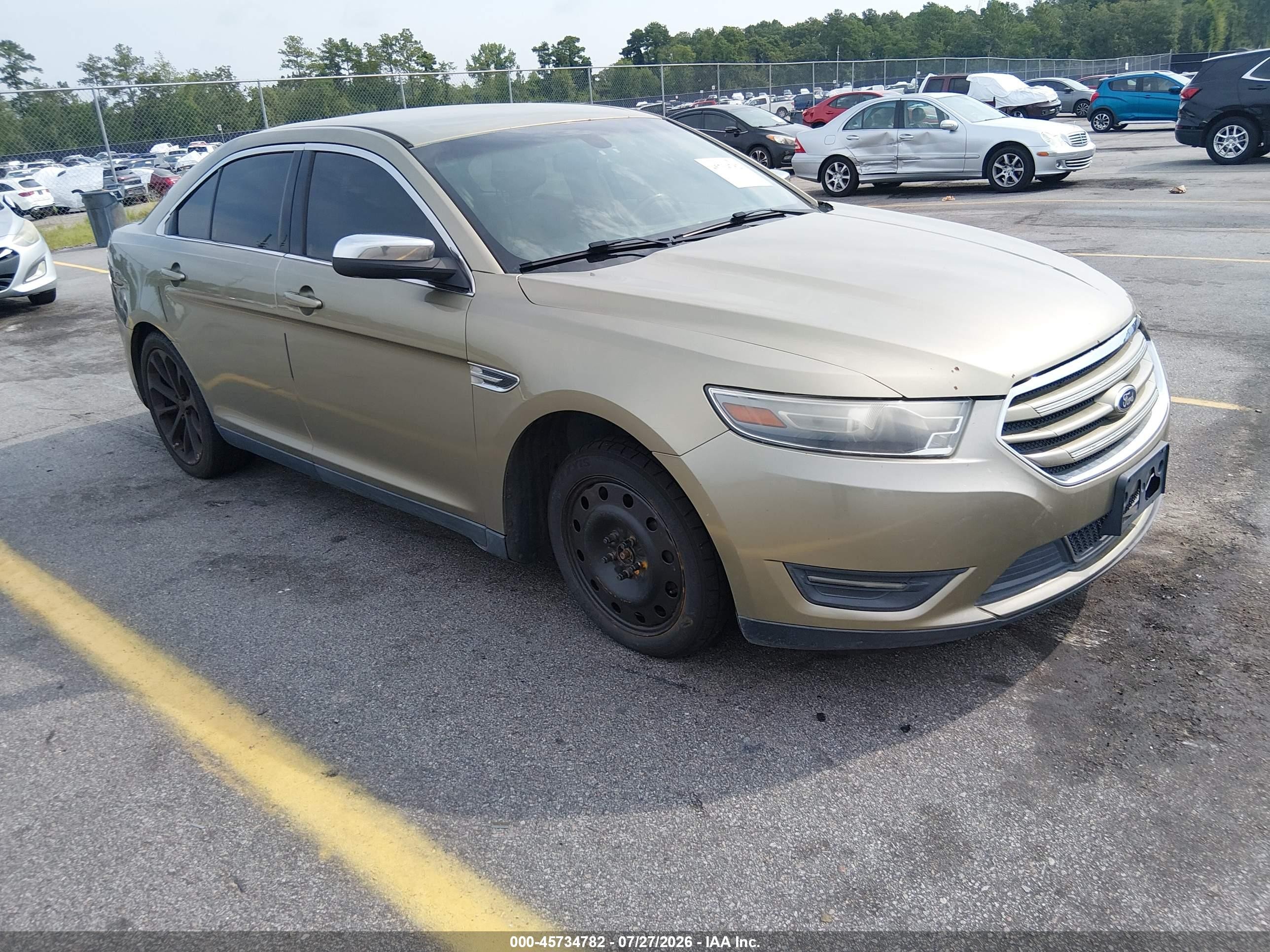 2013 Ford Taurus Limited Зеленый vin: 1FAHP2F84DG110835