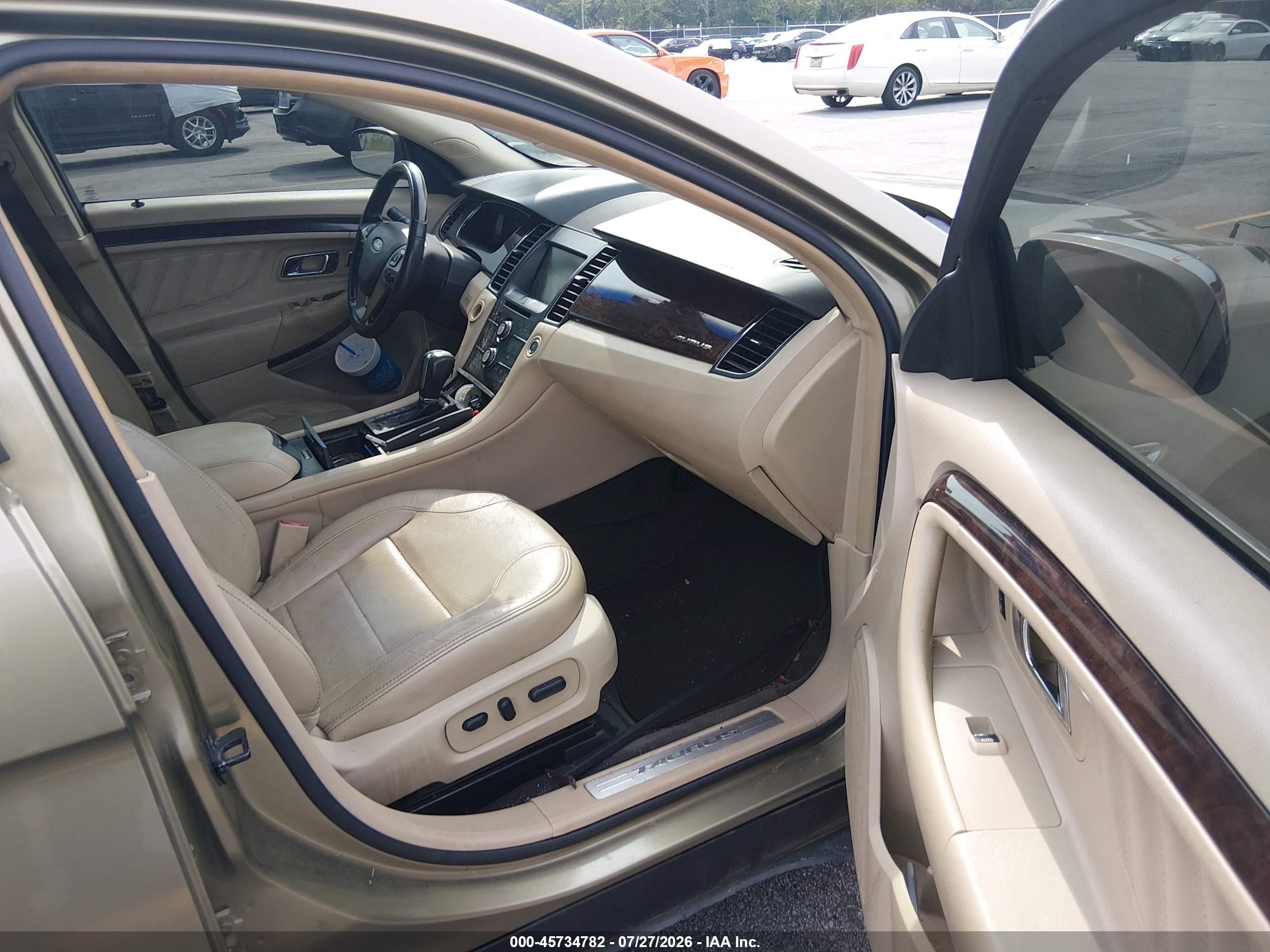 2013 Ford Taurus Limited Зеленый vin: 1FAHP2F84DG110835
