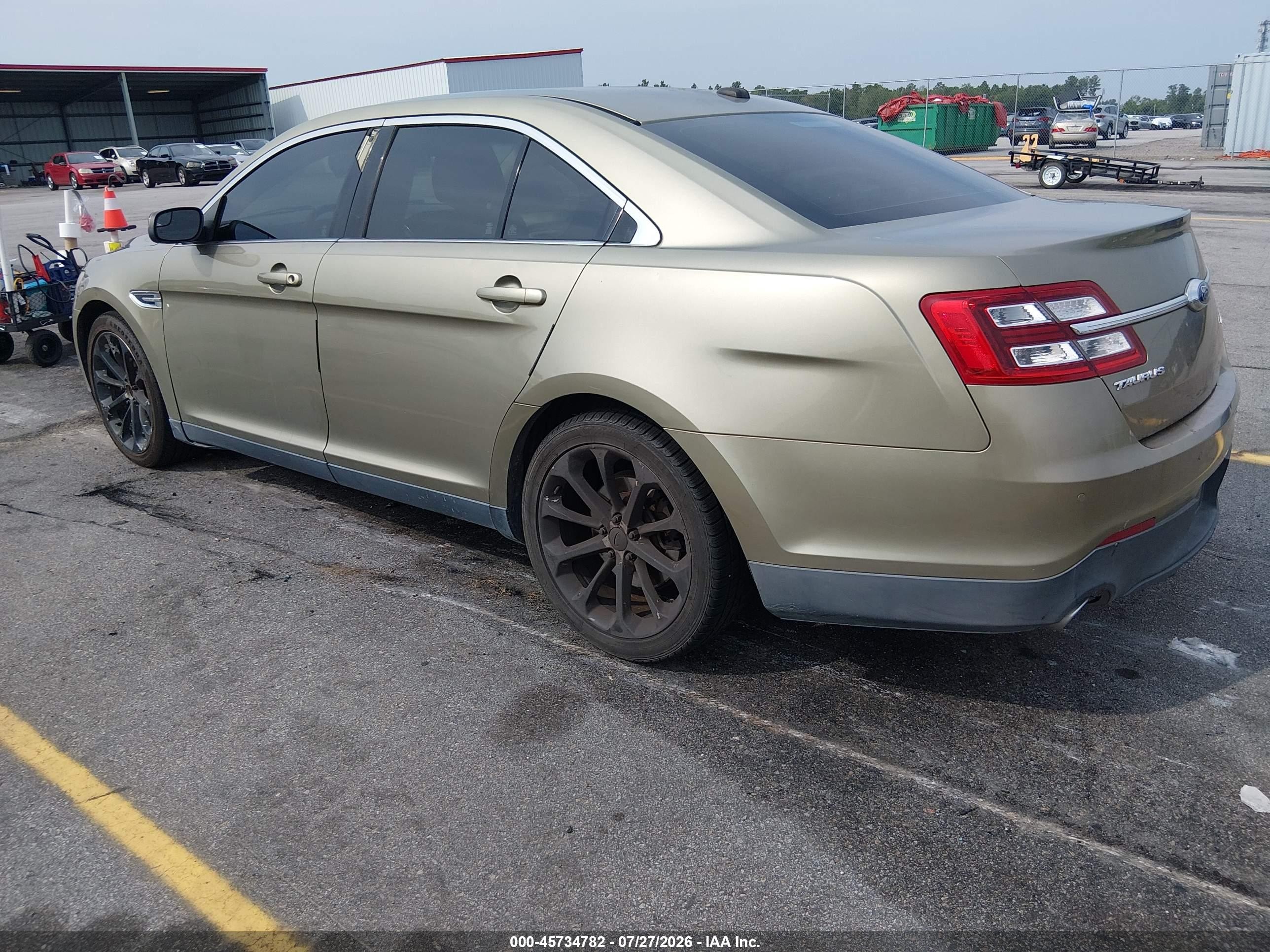 2013 Ford Taurus Limited Зеленый vin: 1FAHP2F84DG110835
