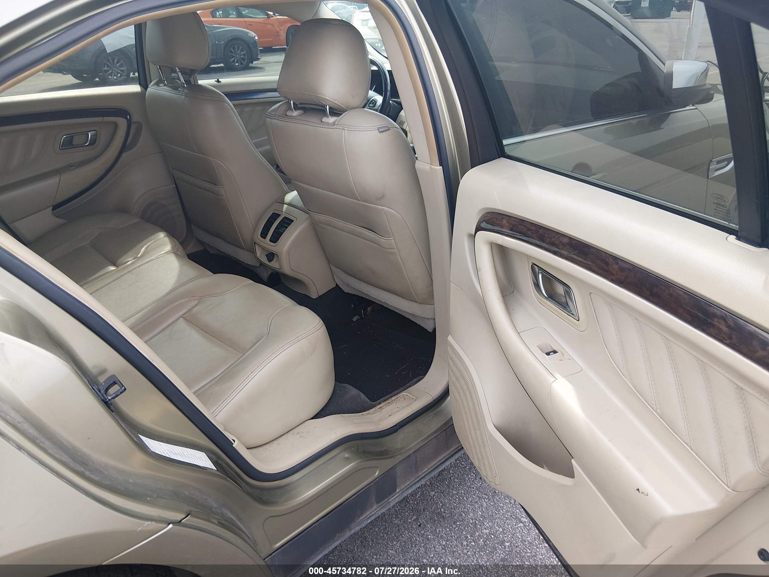 2013 Ford Taurus Limited Зеленый vin: 1FAHP2F84DG110835