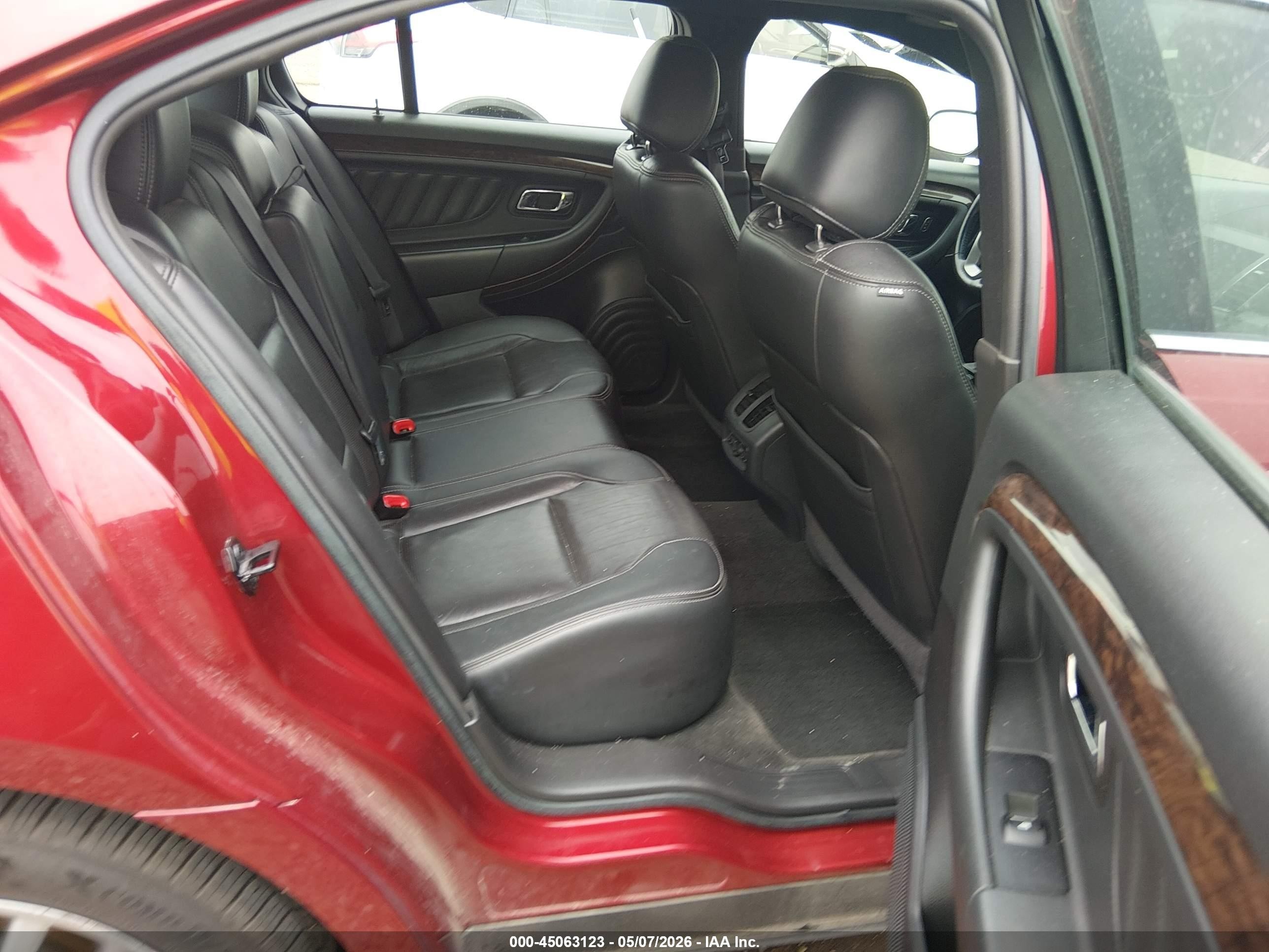 2013 Ford Taurus Limited Красный vin: 1FAHP2F84DG118286