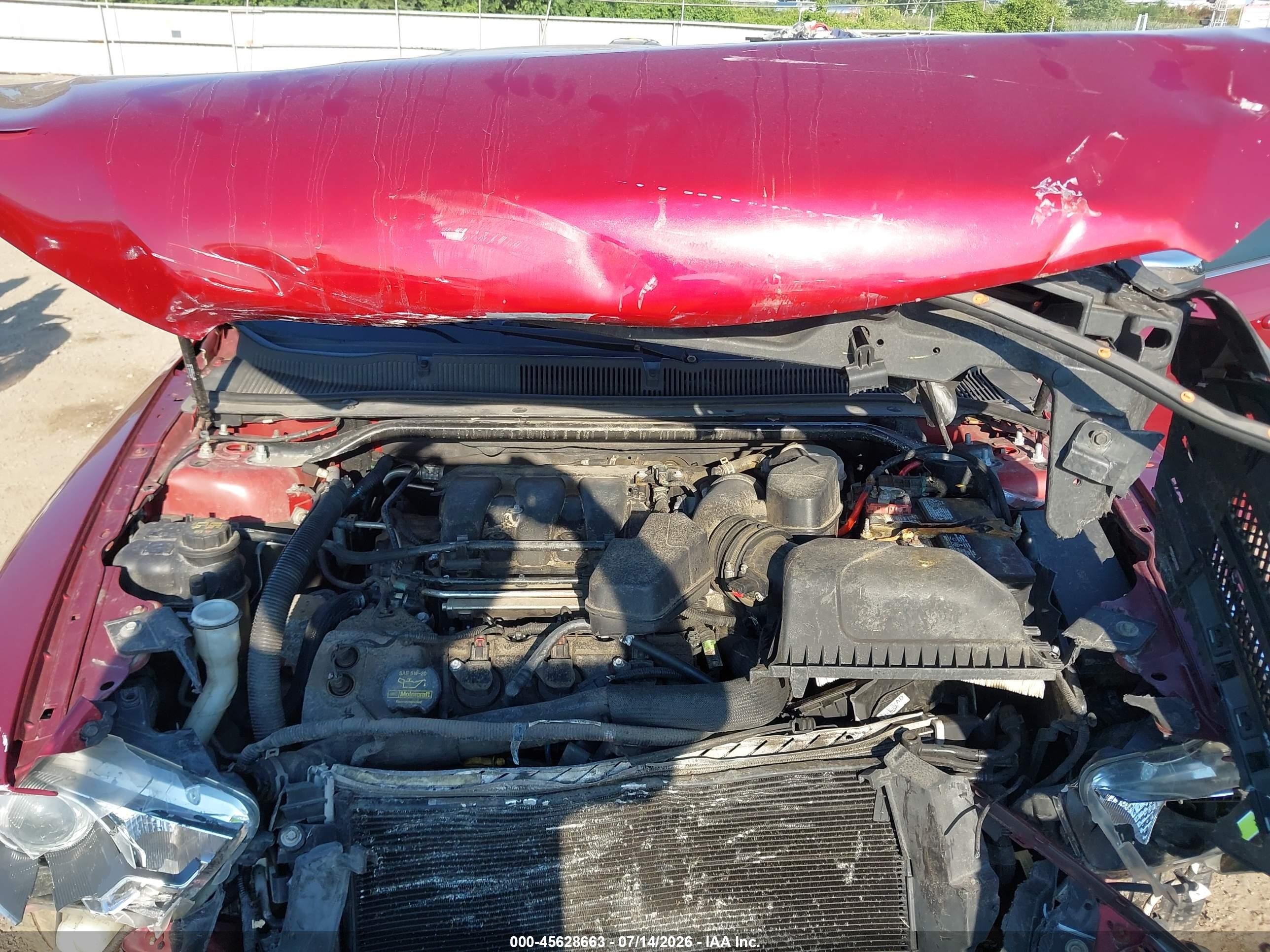 2013 Ford Taurus Limited Red vin: 1FAHP2F84DG131362