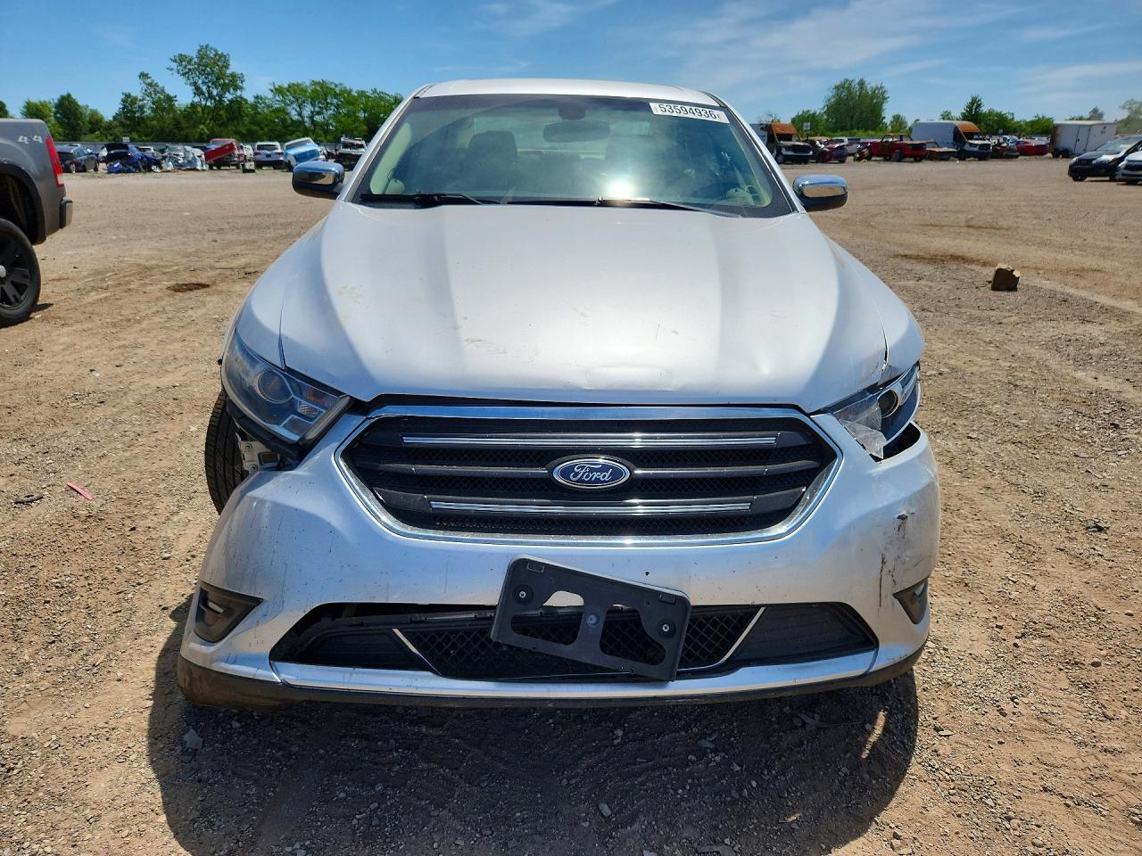 2013 Ford Taurus Limited Silver vin: 1FAHP2F84DG133337