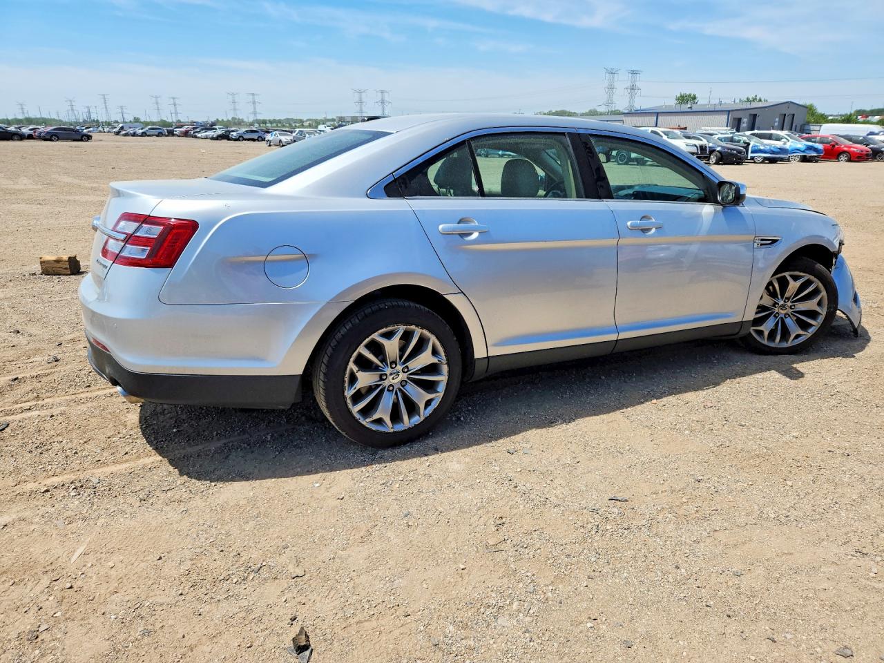2013 Ford Taurus Limited Silver vin: 1FAHP2F84DG133337