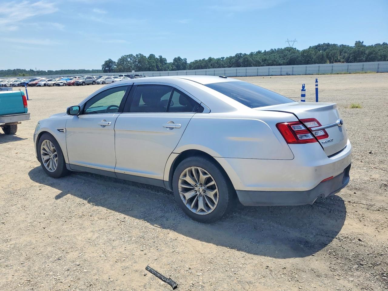 2013 Ford Taurus Limited Silver vin: 1FAHP2F84DG136612