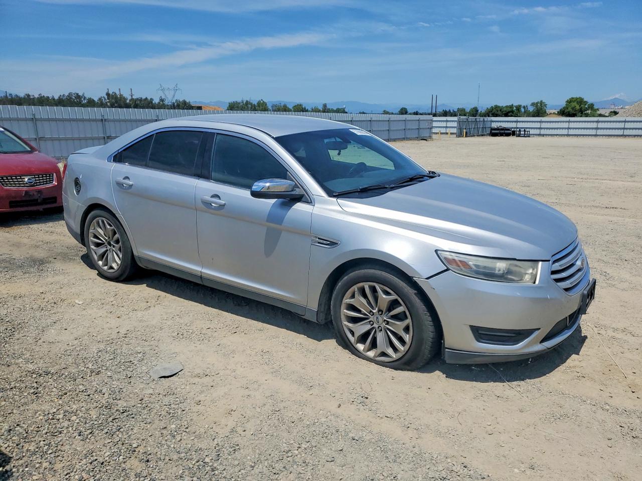 2013 Ford Taurus Limited Silver vin: 1FAHP2F84DG136612