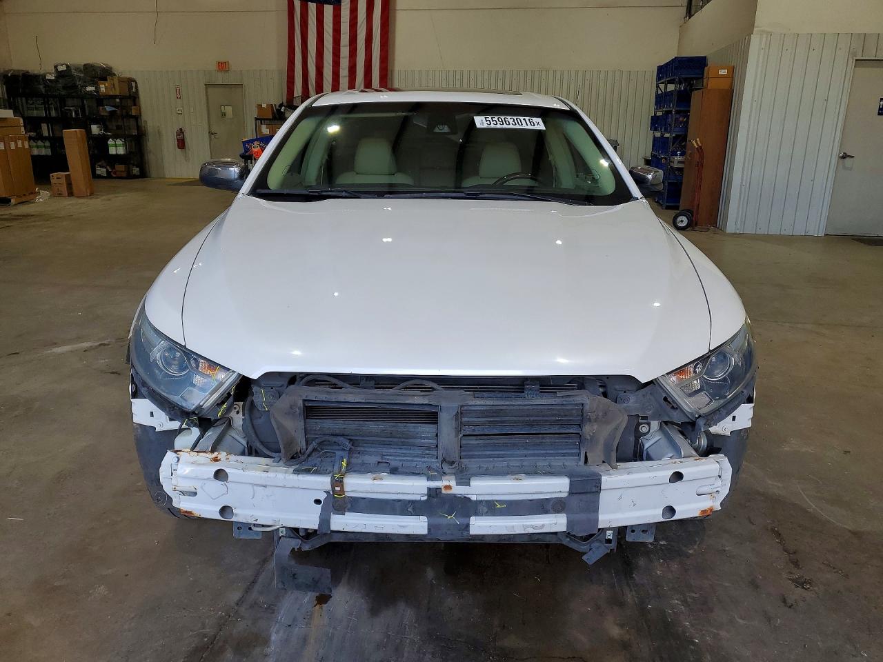 2013 Ford Taurus Limited Белый vin: 1FAHP2F84DG161963