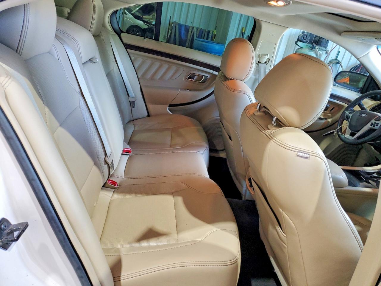 2013 Ford Taurus Limited Белый vin: 1FAHP2F84DG161963