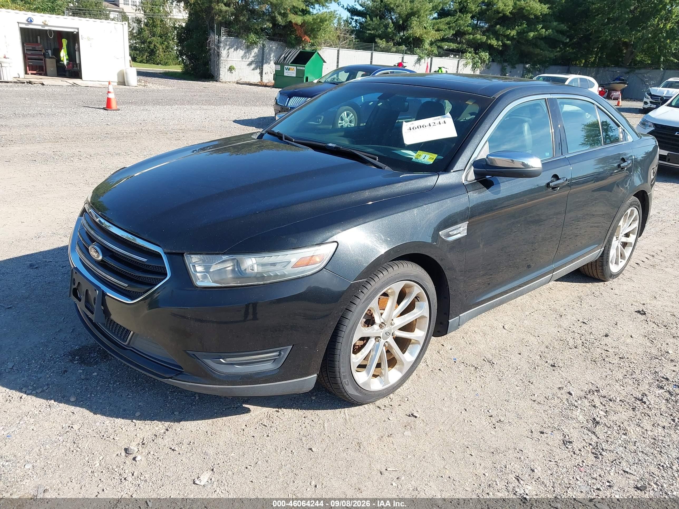 2013 Ford Taurus Limited Black vin: 1FAHP2F84DG179654
