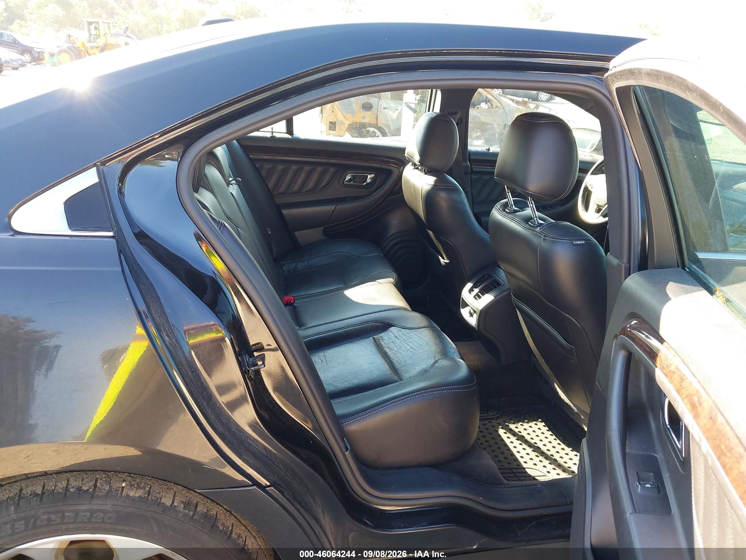 2013 Ford Taurus Limited Black vin: 1FAHP2F84DG179654