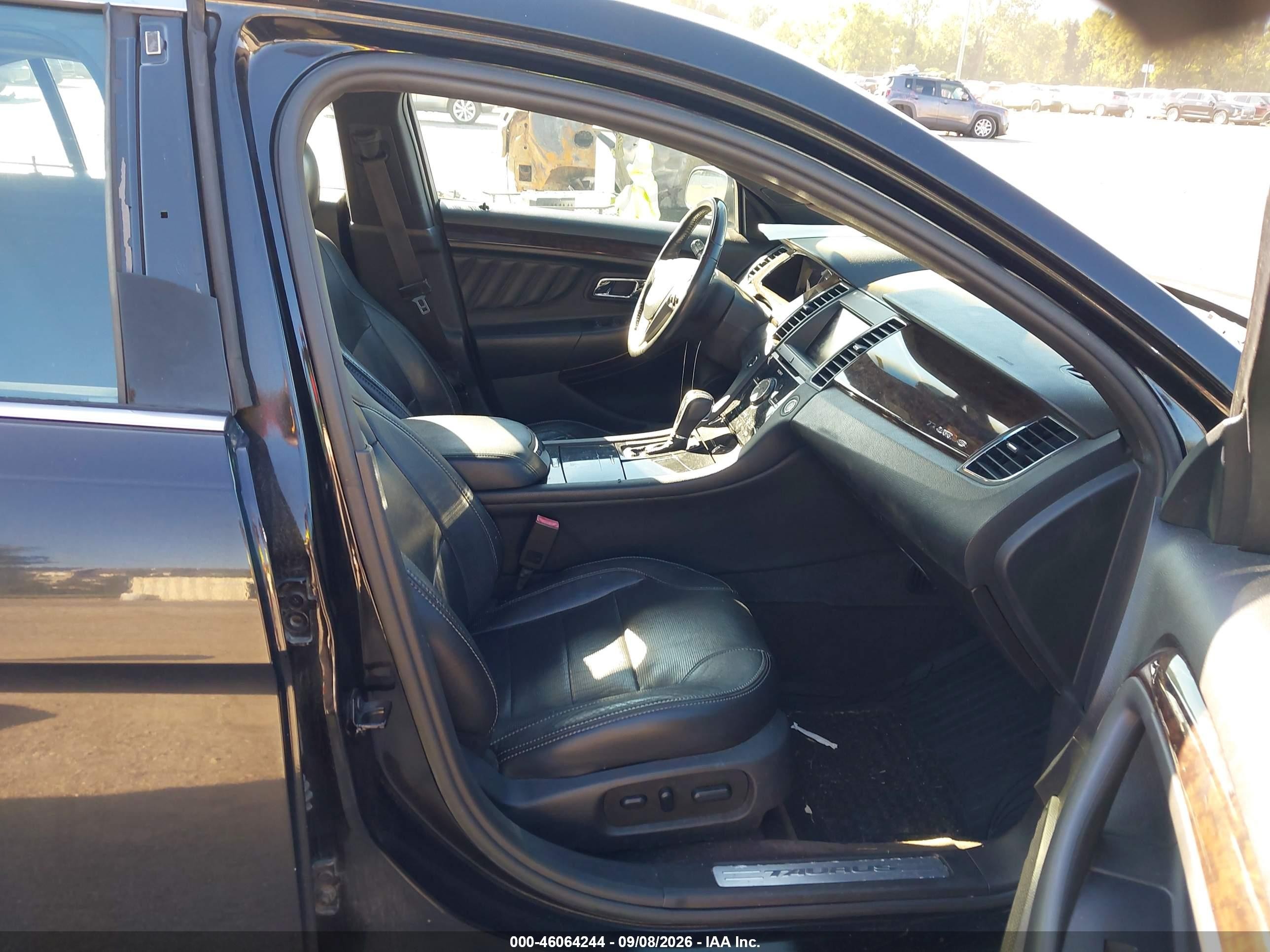 2013 Ford Taurus Limited Black vin: 1FAHP2F84DG179654