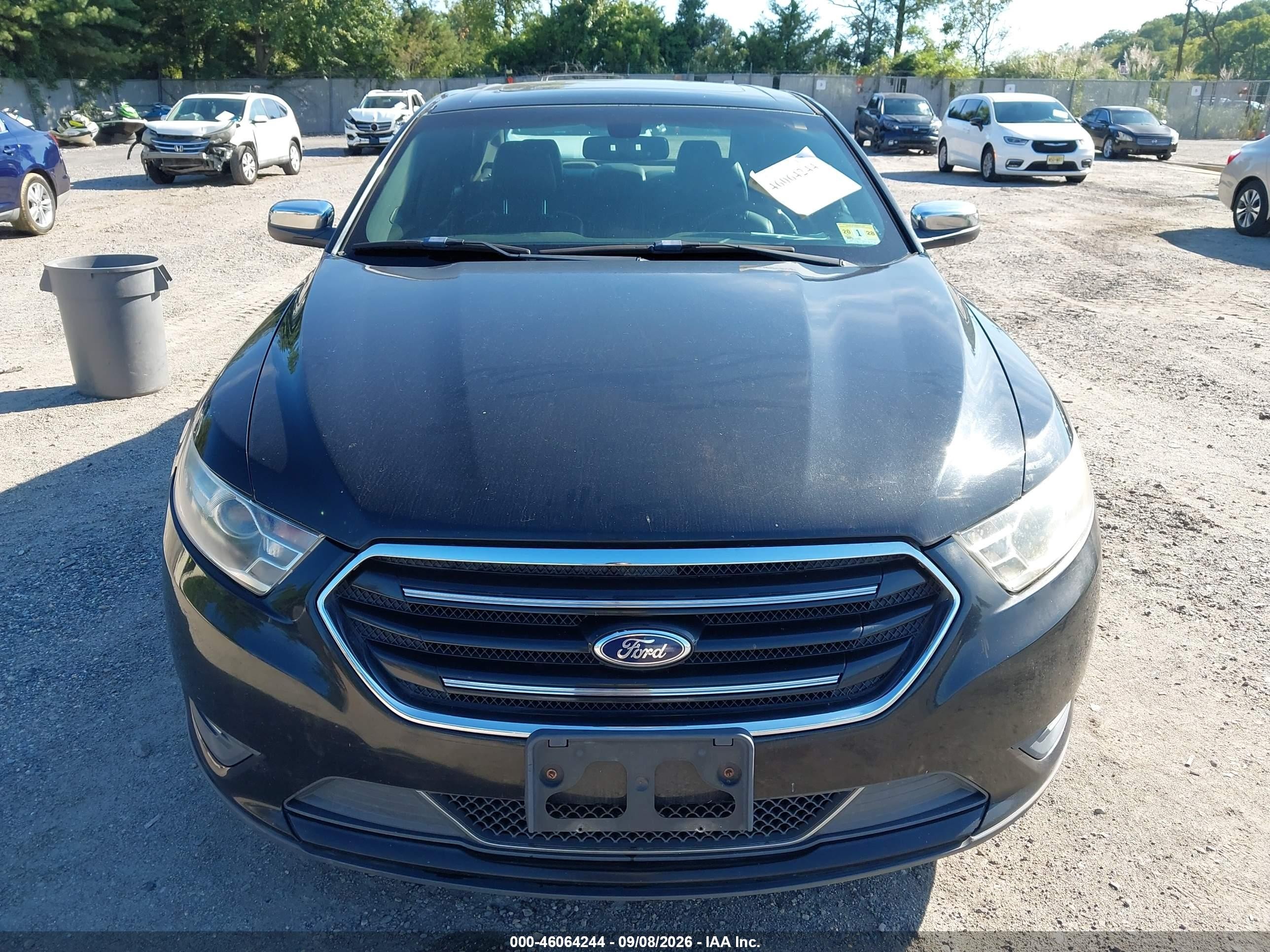 2013 Ford Taurus Limited Black vin: 1FAHP2F84DG179654