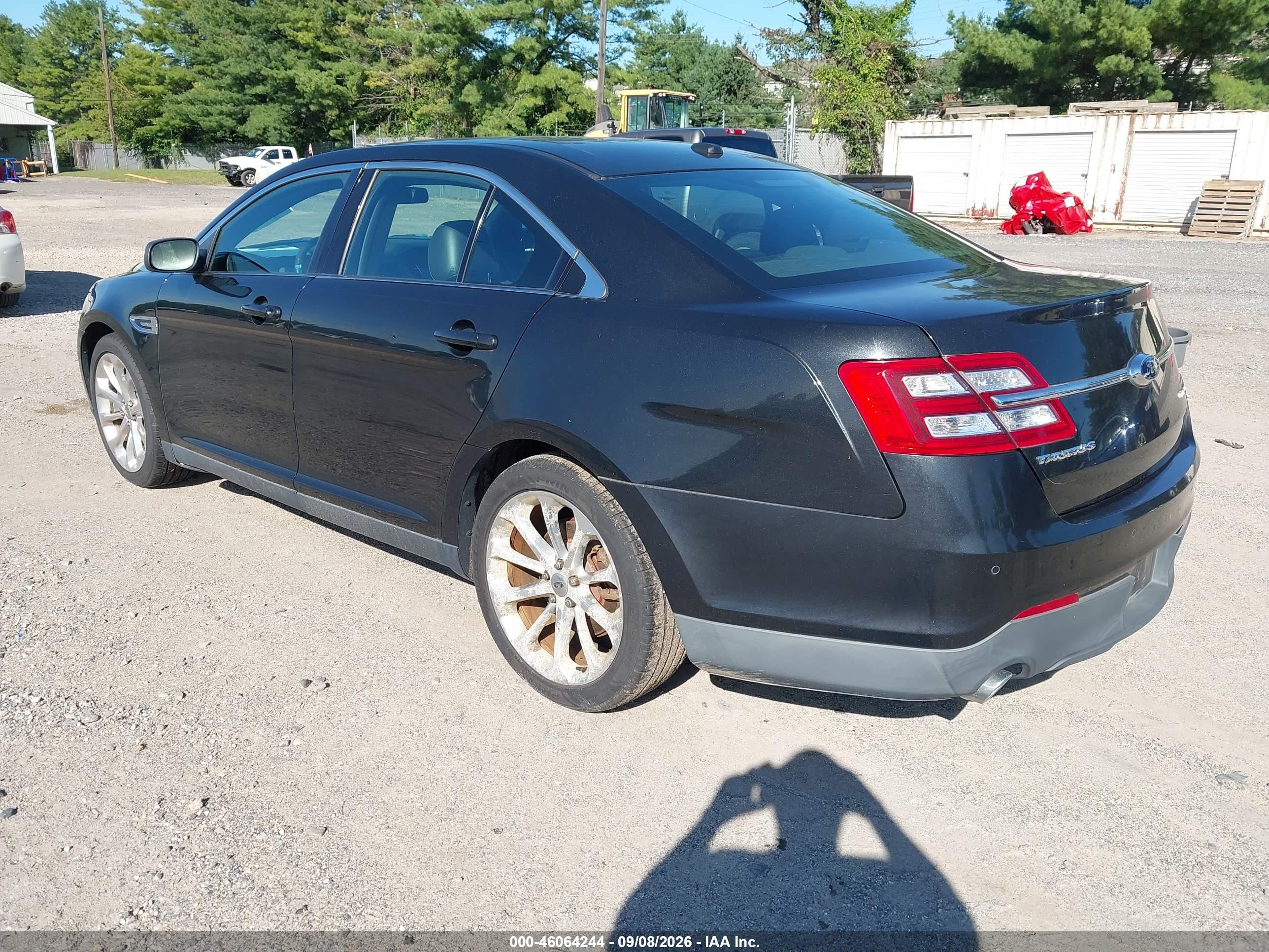 2013 Ford Taurus Limited Black vin: 1FAHP2F84DG179654