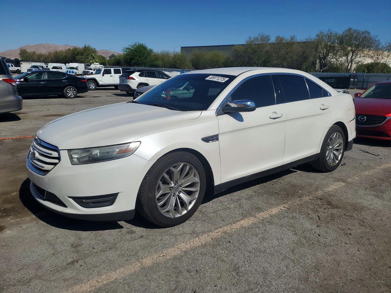 2013 Ford Taurus Limited White vin: 1FAHP2F84DG185888