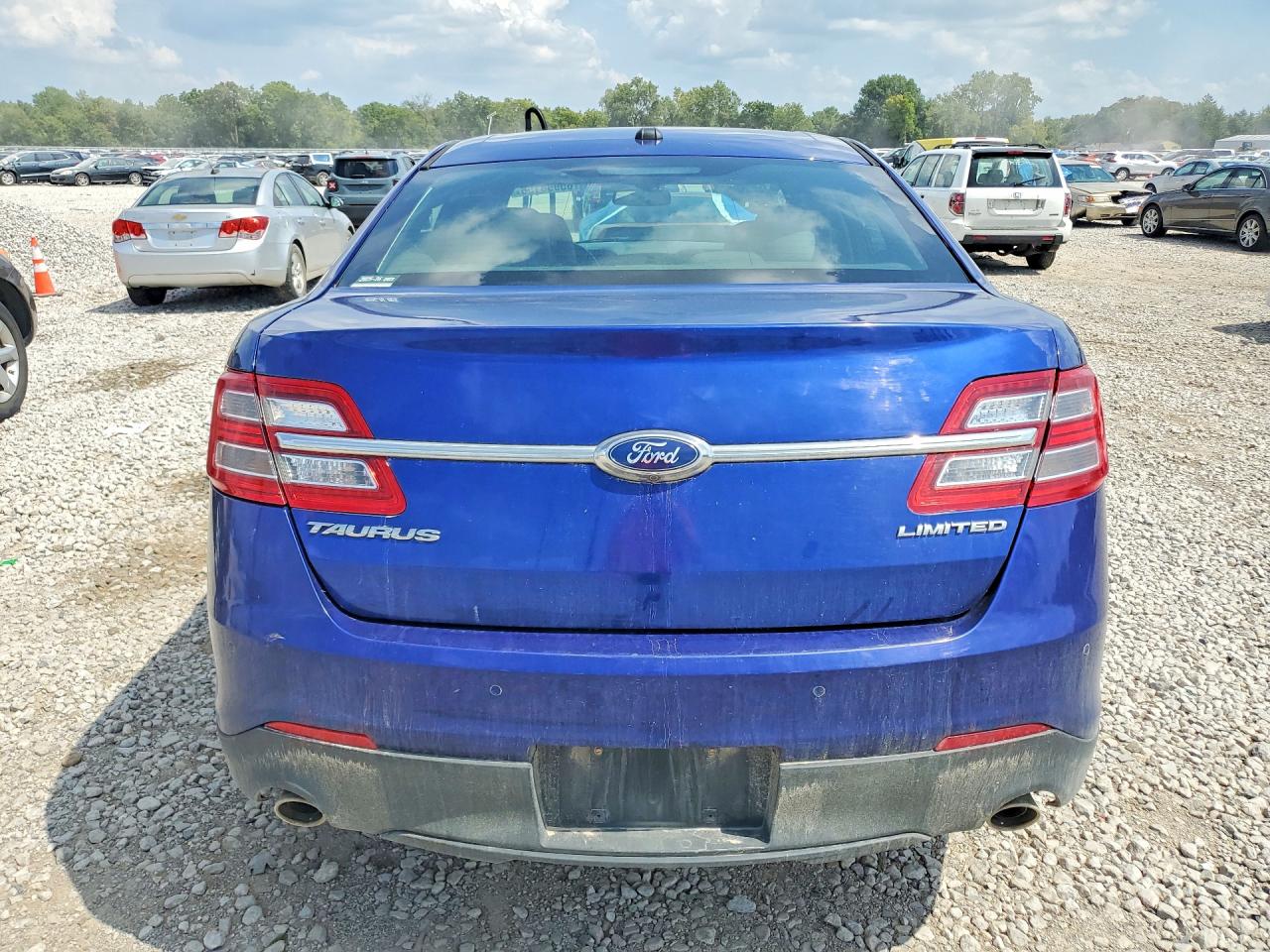 2013 Ford Taurus Limited Blue vin: 1FAHP2F84DG202690