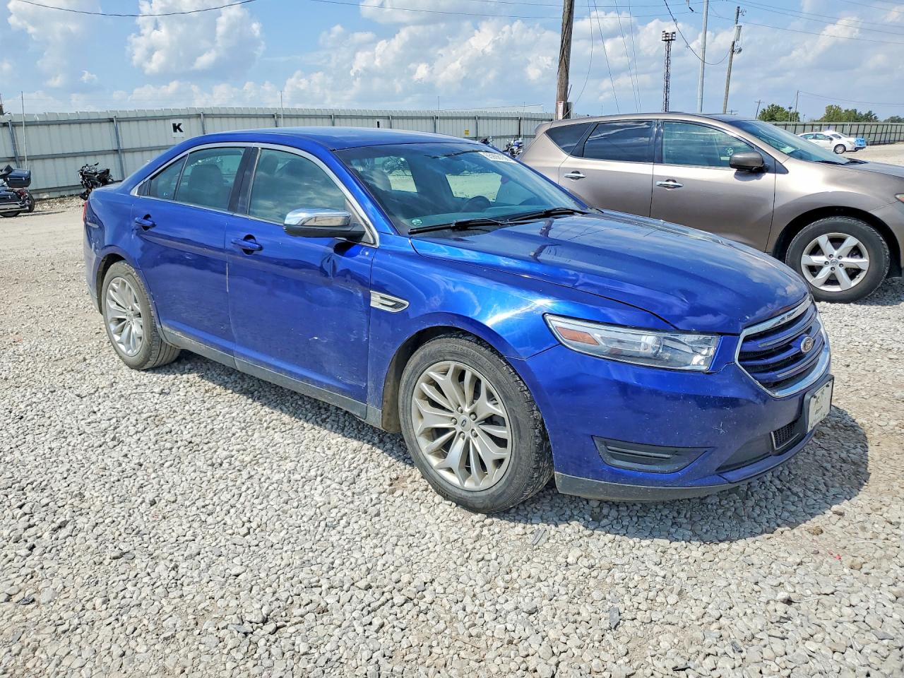 2013 Ford Taurus Limited Blue vin: 1FAHP2F84DG202690