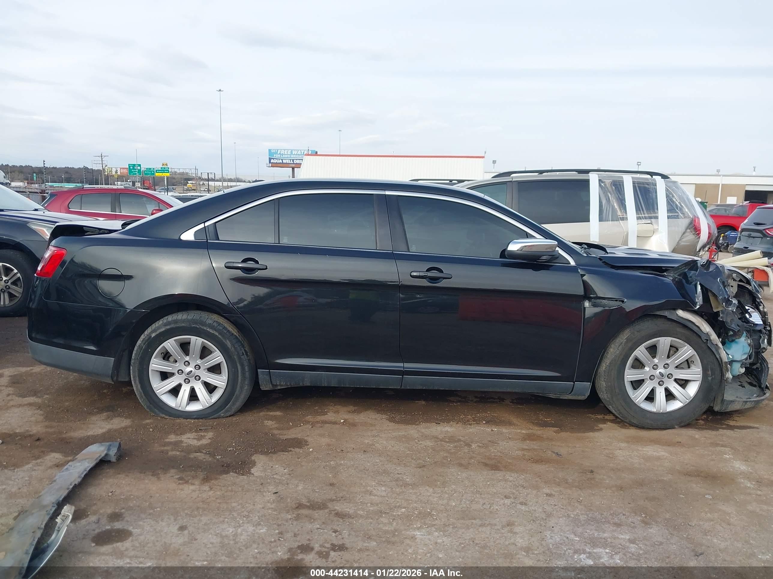 2014 Ford Taurus Limited Black vin: 1FAHP2F84EG112425