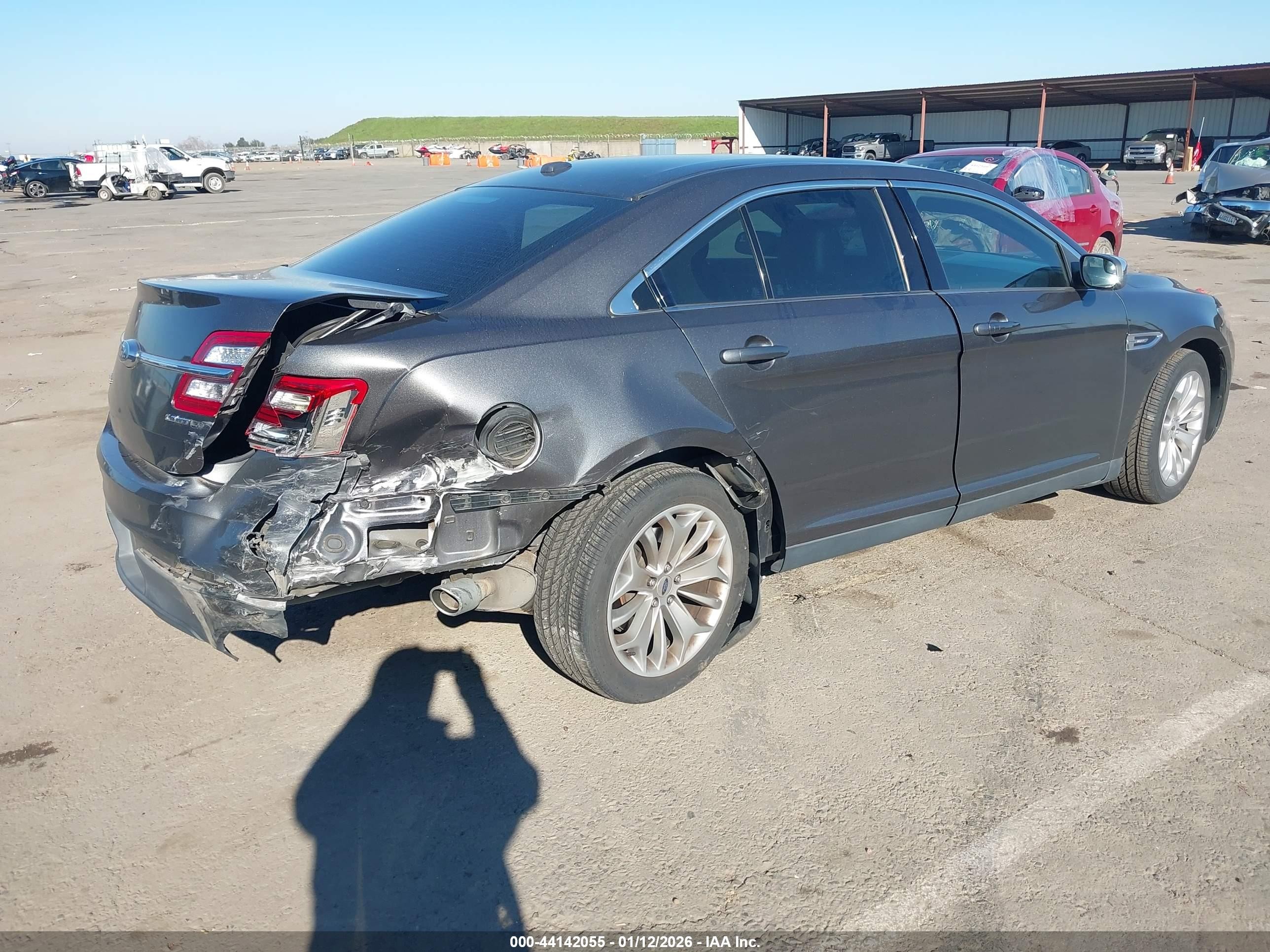 2015 Ford Taurus Limited Gray vin: 1FAHP2F84FG106044