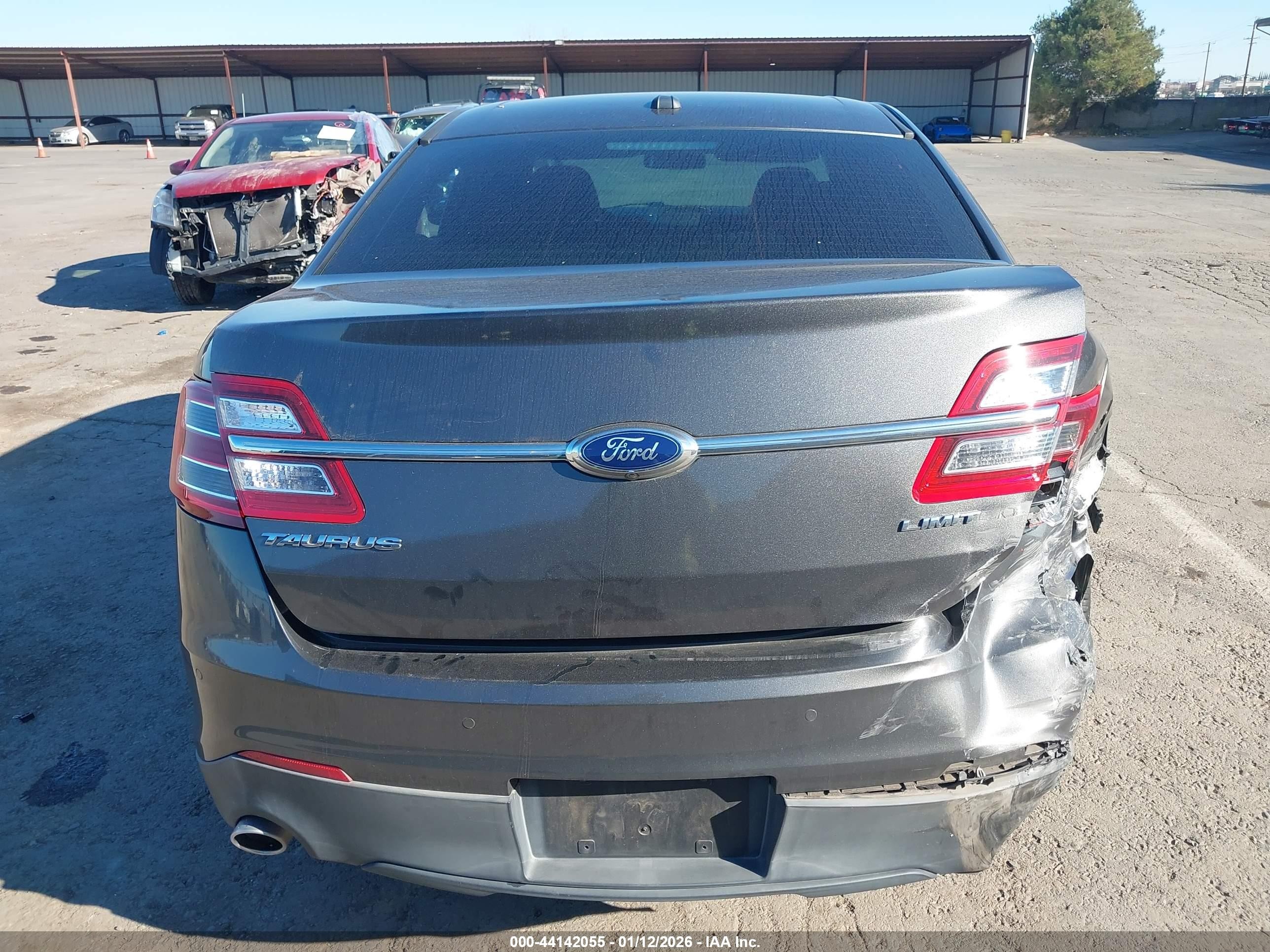 2015 Ford Taurus Limited Gray vin: 1FAHP2F84FG106044