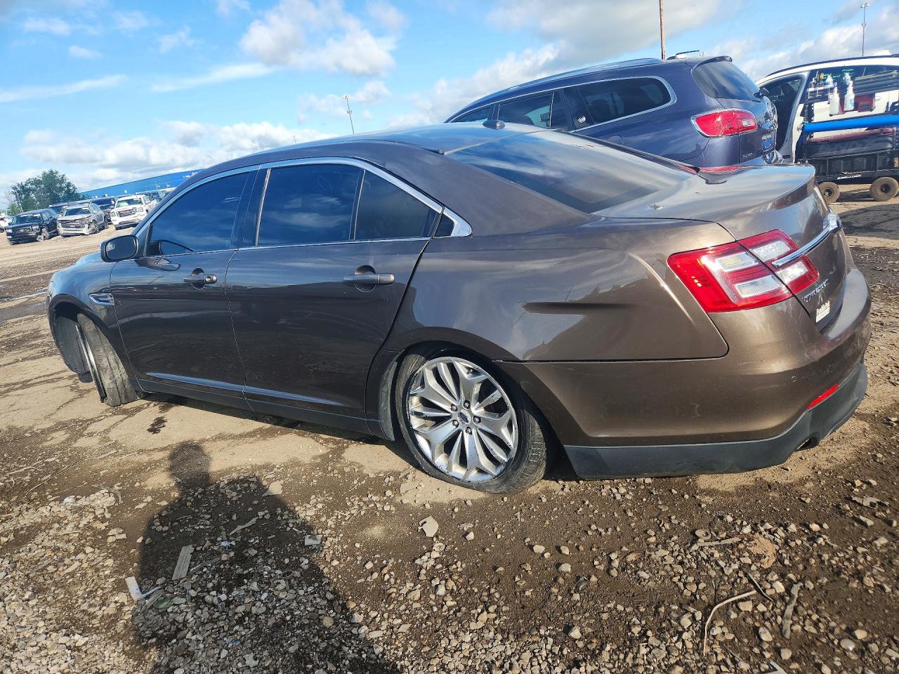 2015 Ford Taurus Limited Brown vin: 1FAHP2F84FG116332