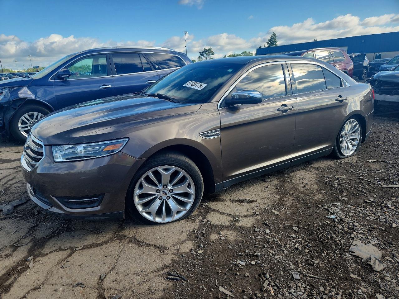 2015 Ford Taurus Limited Brown vin: 1FAHP2F84FG116332